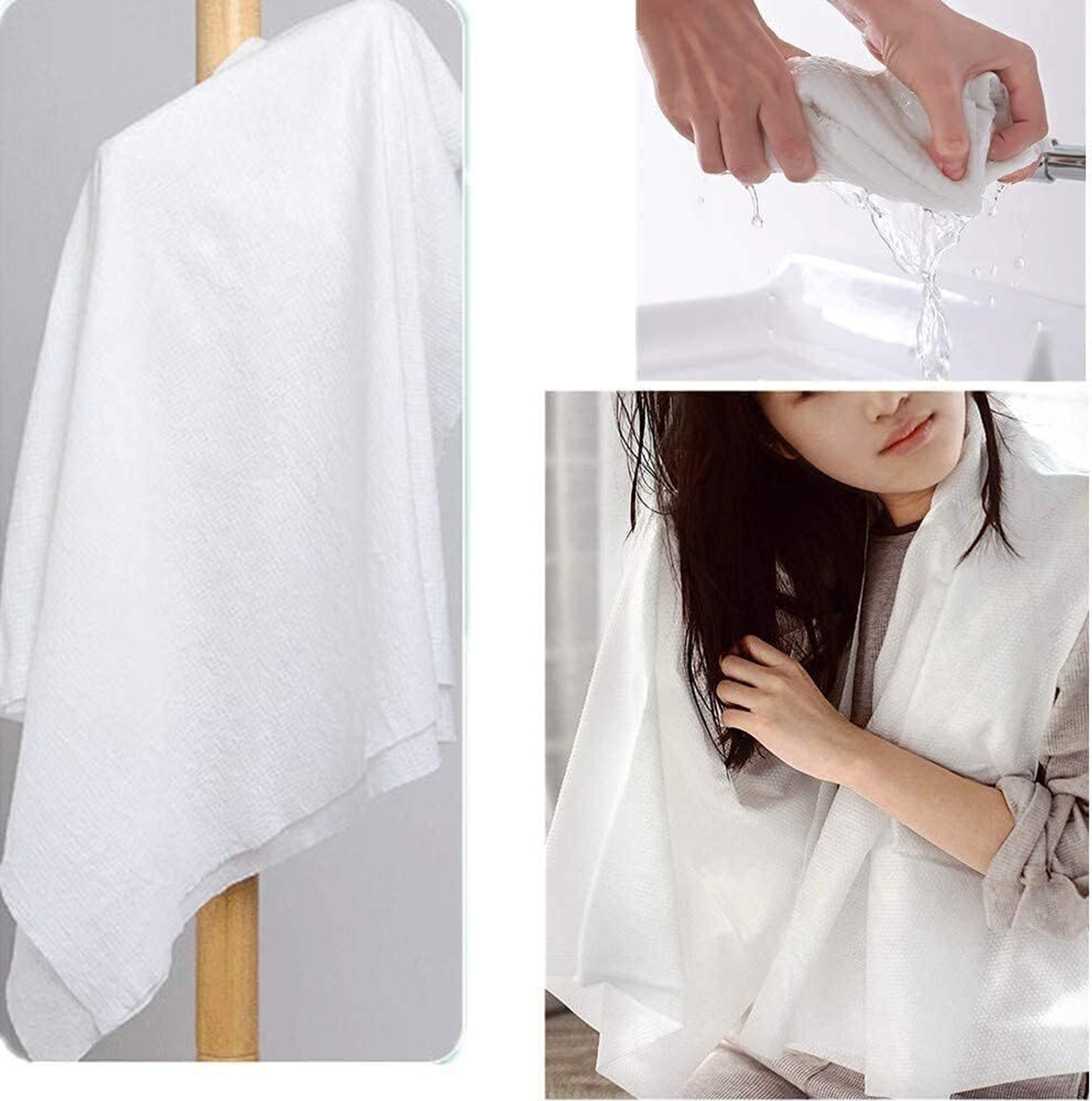 Image of ks trade Cotton 40 GSM Bath, Beach, Face, Hair, Hand, Sport Towel