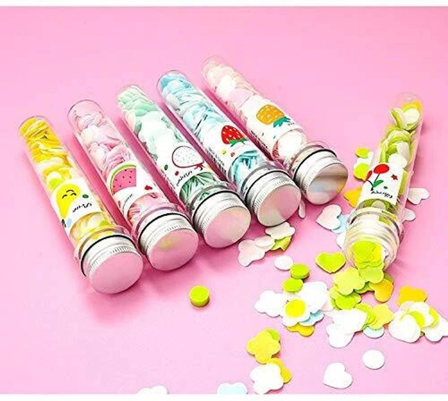 BKDT Marketing Tube Shape Bottle Paper Soap Hand Wash, Face Wash For Travel/Office/Home - 6pcs