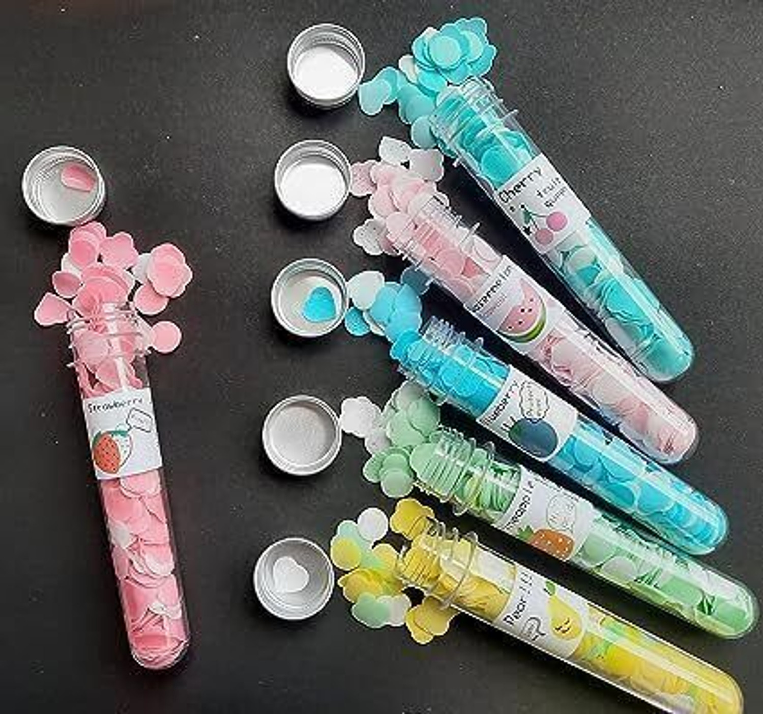 Image of Plusbeauty Pack of 1 Petals Paper Soap Tube Scented & Portable For Home,Travel etc x1.382