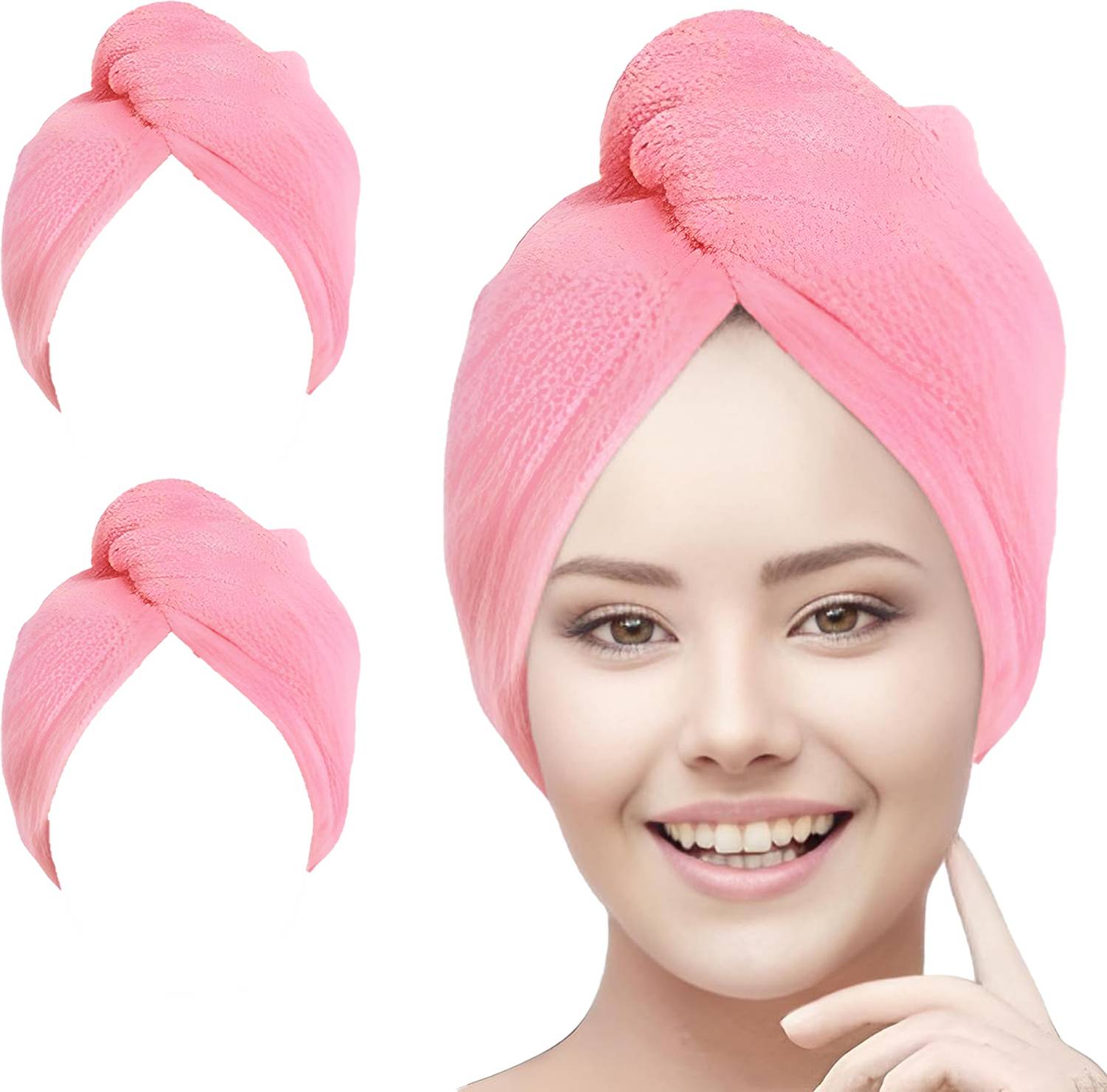 Ambra Linens Microfiber 320 GSM Hair Towel
