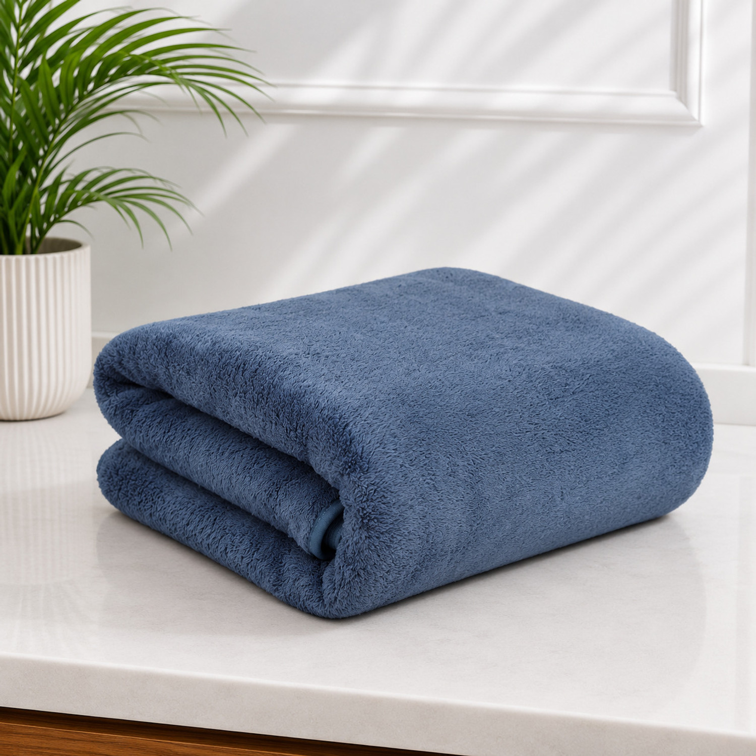 Image of Flipkart SmartBuy Microfiber 500 GSM Bath Towel
