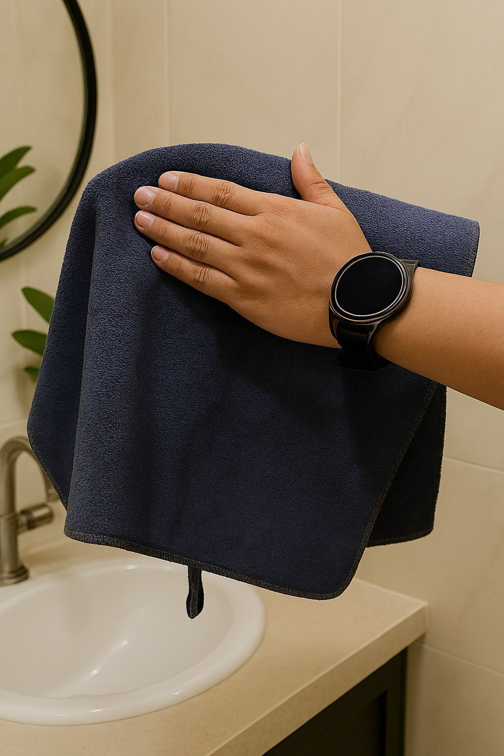 Image of ZEDFIBER Microfiber 400 GSM Face, Hair, Hand, Sport Towel