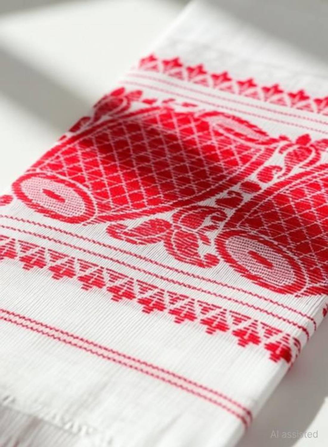 AKESHAVAM Polycotton 99 GSM Bath Gamcha