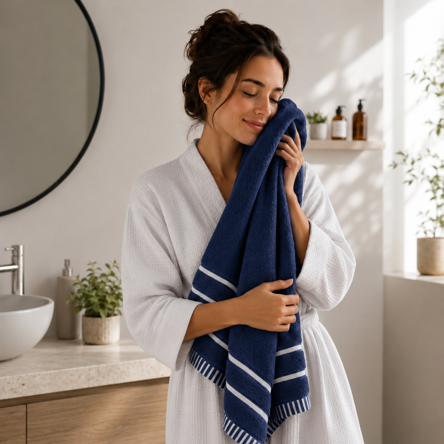 Image of TURBOMAX Cotton 490 GSM Bath Towel