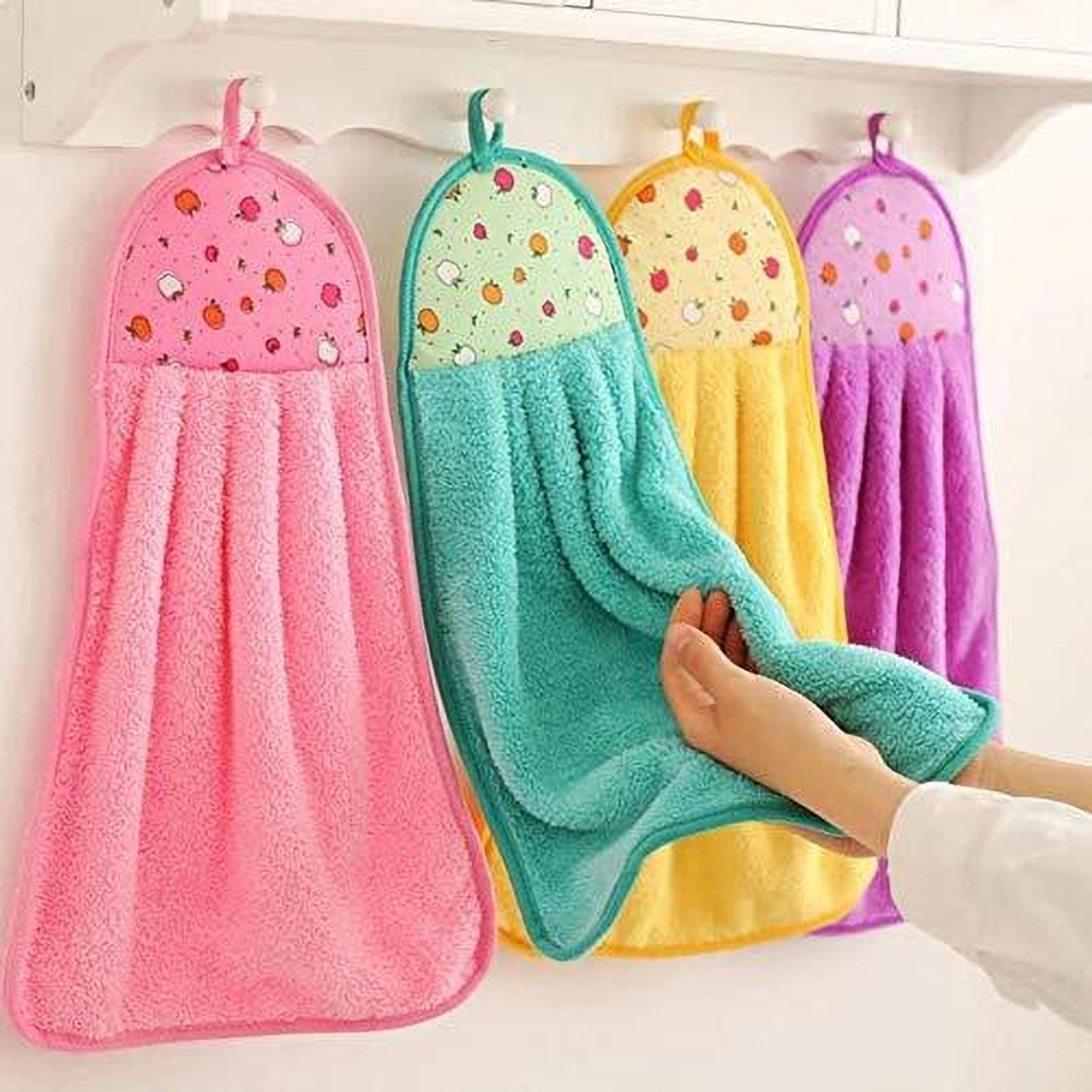 Image of Adhvik Microfiber 200 GSM Hand Towel