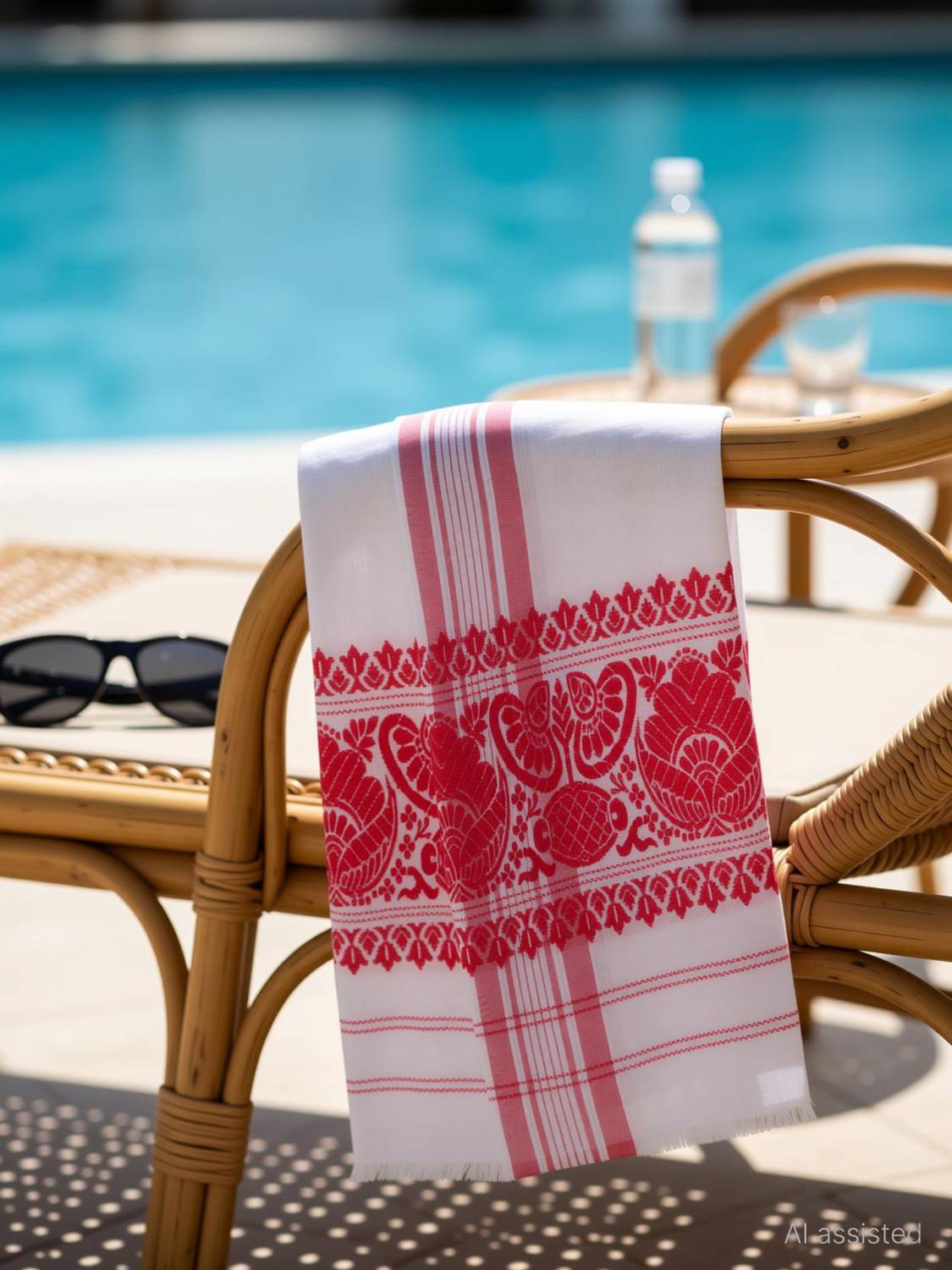 ASSAM GAMCHA Cotton 120 GSM Bath, Beach, Face, Hair, Hand, Sport Gamcha