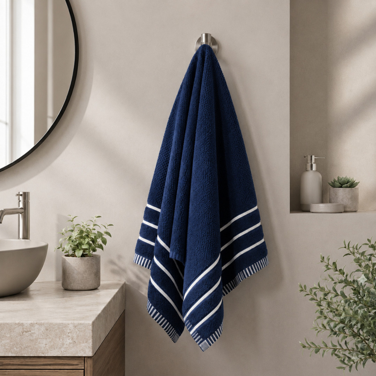 Image of TURBOMAX Cotton 490 GSM Bath Towel