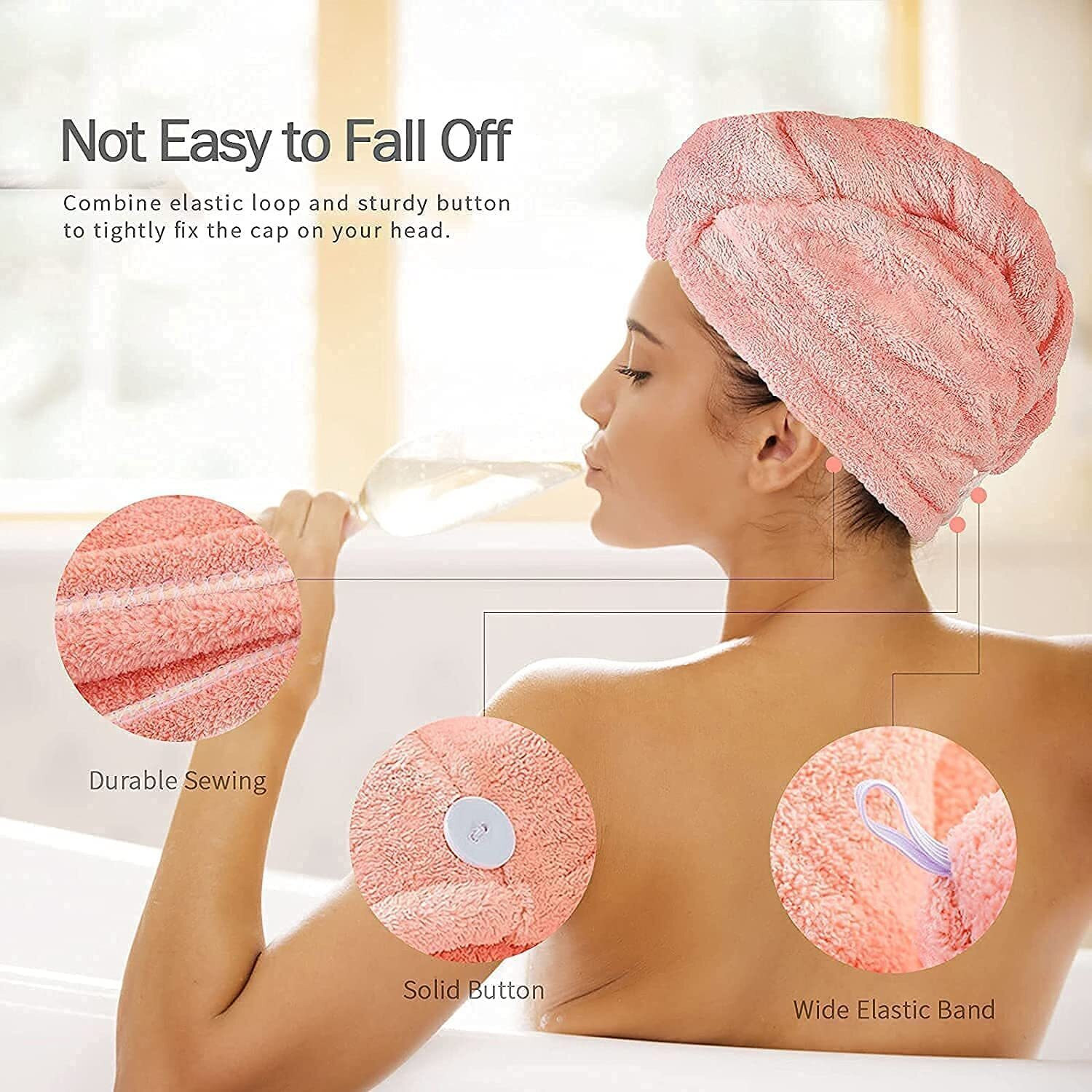 Image of Nist Hair Dryer and Hair Wrap Combo Set - Ultimate Styling Kit Hair Dryer