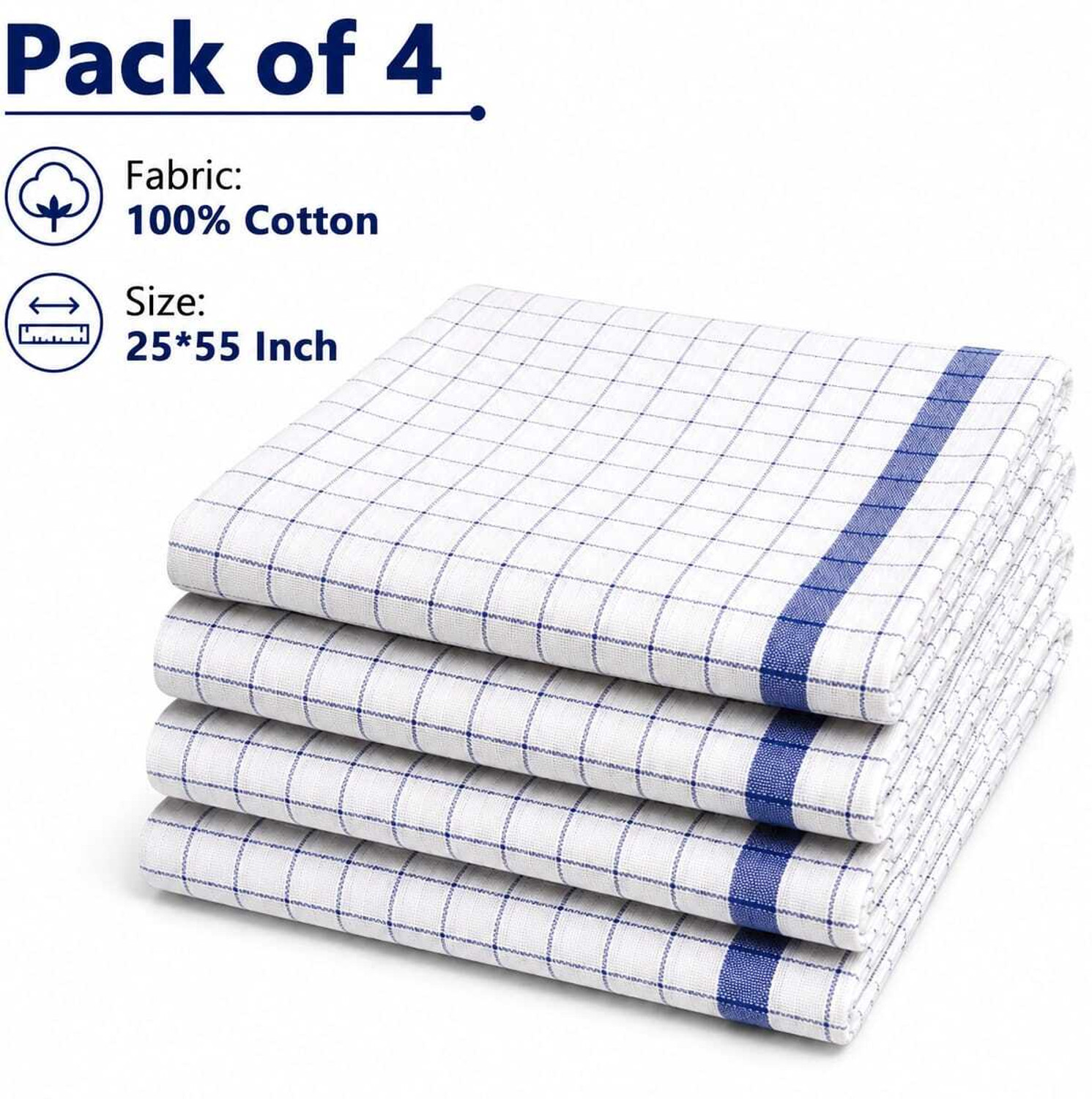 Image of R S K HANDLOOM Cotton 210 GSM Bath Gamcha