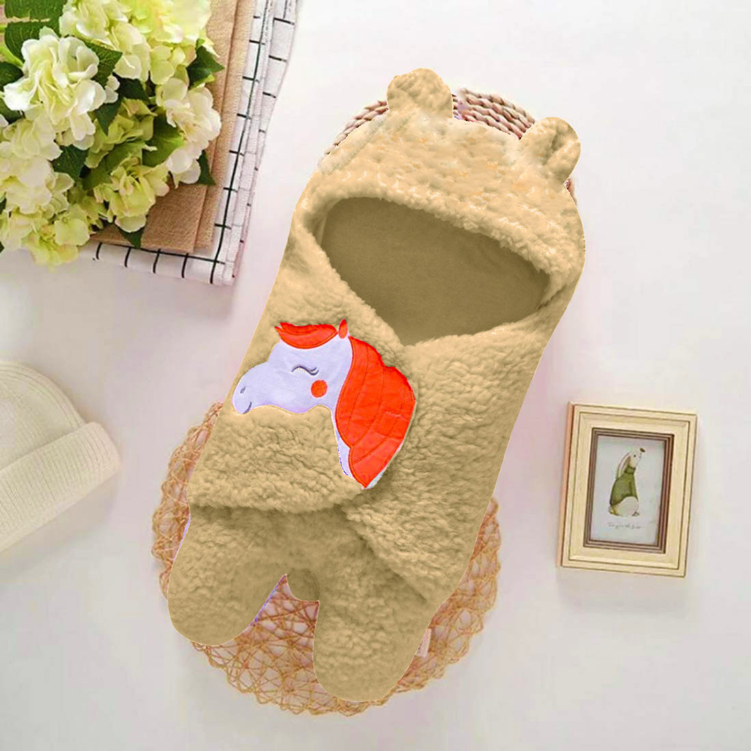 Image of Pandaoriginals Fleece Single Sized Bedding Set