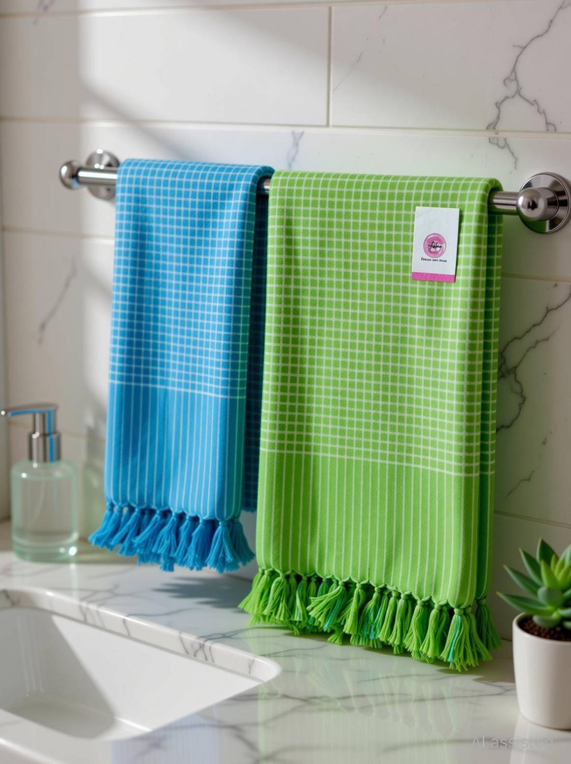 Addone Cotton 240 GSM Bath Towel Set