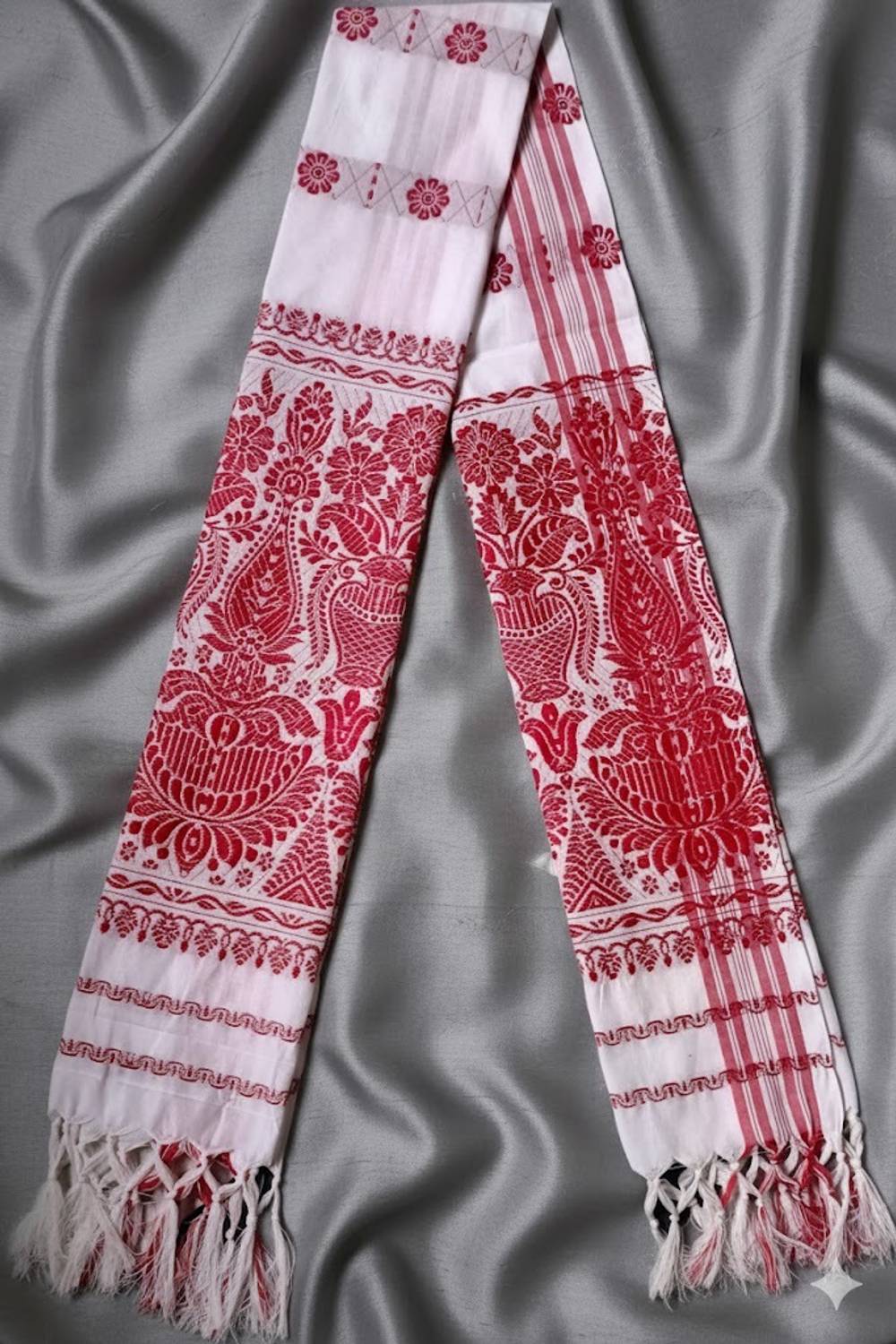ASSAM GAMCHA Cotton 150 GSM Bath, Face, Hand, Sport Gamcha