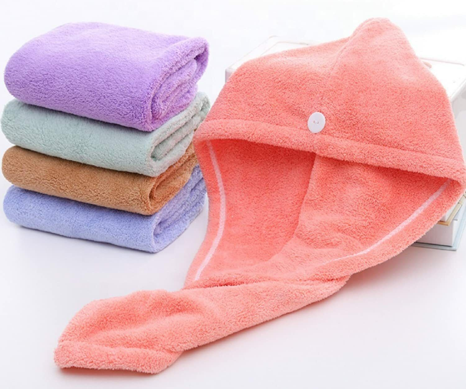 Image of saleszon Cotton 500 GSM Hair Towel