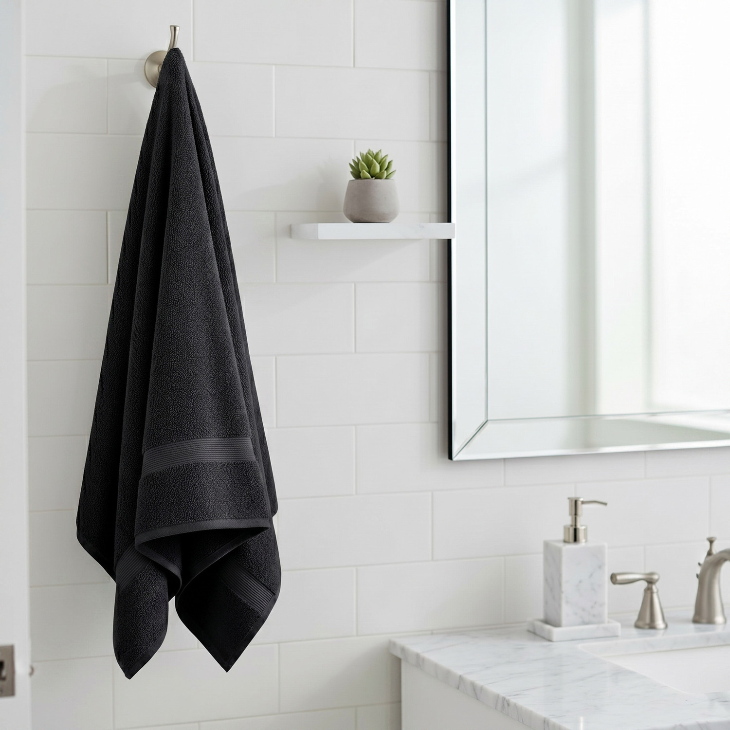 Image of NCJ Home Cotton 600 GSM Bath Towel