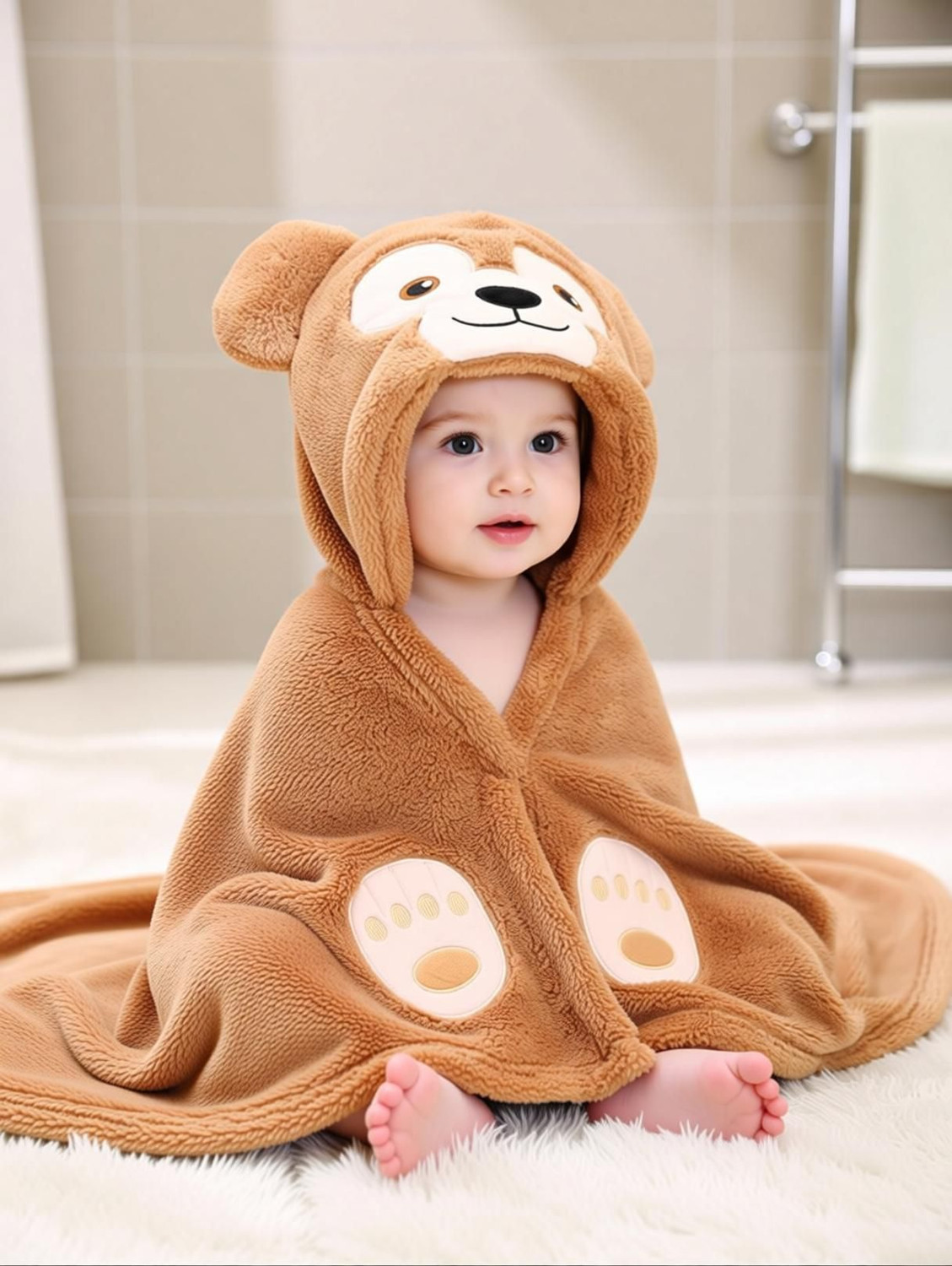 Image of BRANDONN Microfiber 240 GSM Bath Towel