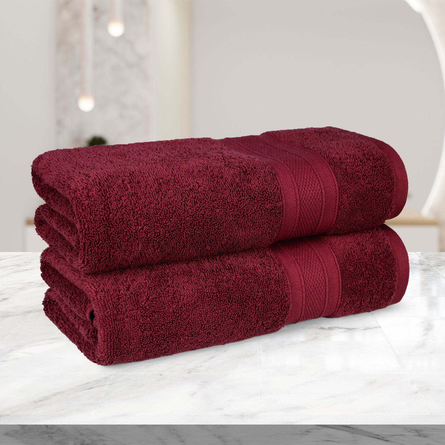 Image of MYTRIDENT Cotton 500 GSM Bath Towel