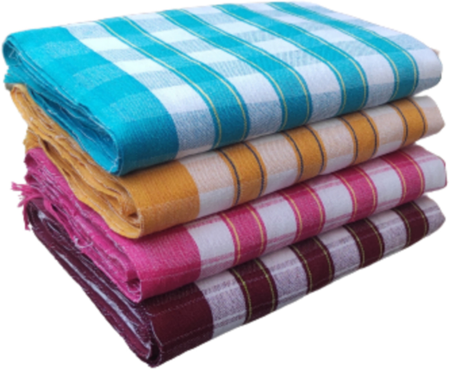 Image of kakumanu Cotton 800 GSM Bath Gamcha Set
