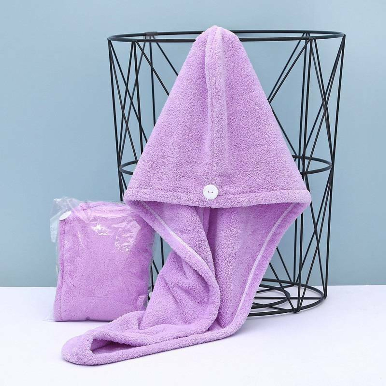 Image of Prabodham Exports Microfiber 500 GSM Hair Towel