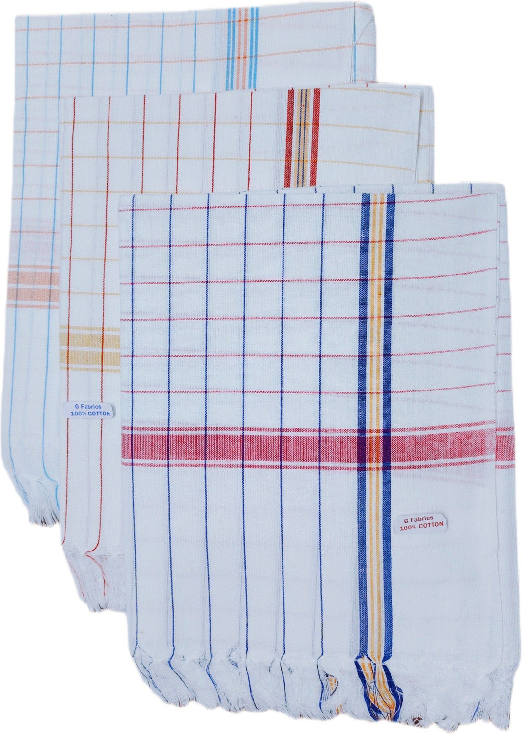 Image of G Fabrics Cotton 500 GSM Bath Gamcha Set