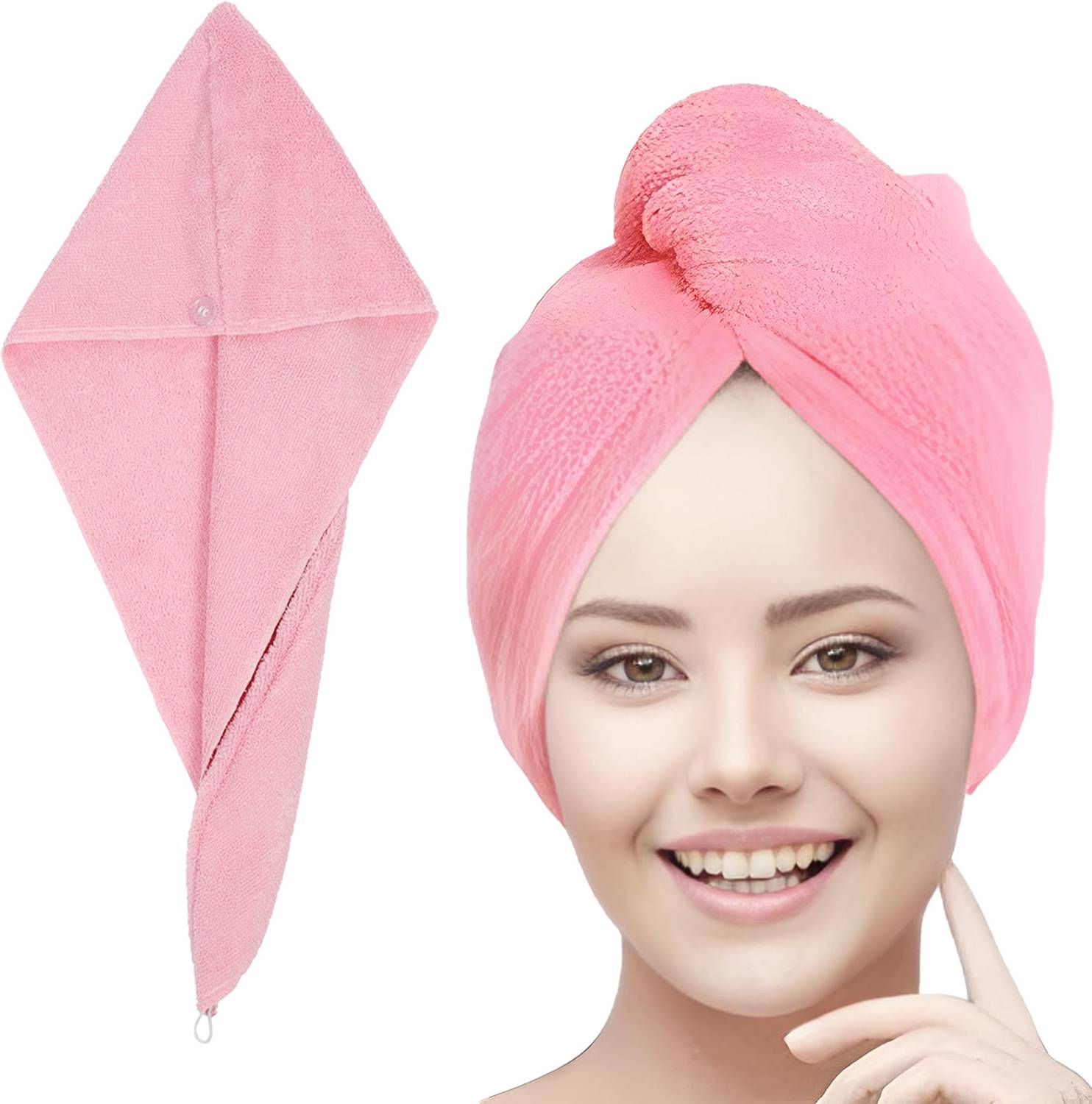 Ambra Linens Microfiber 320 GSM Hair Towel