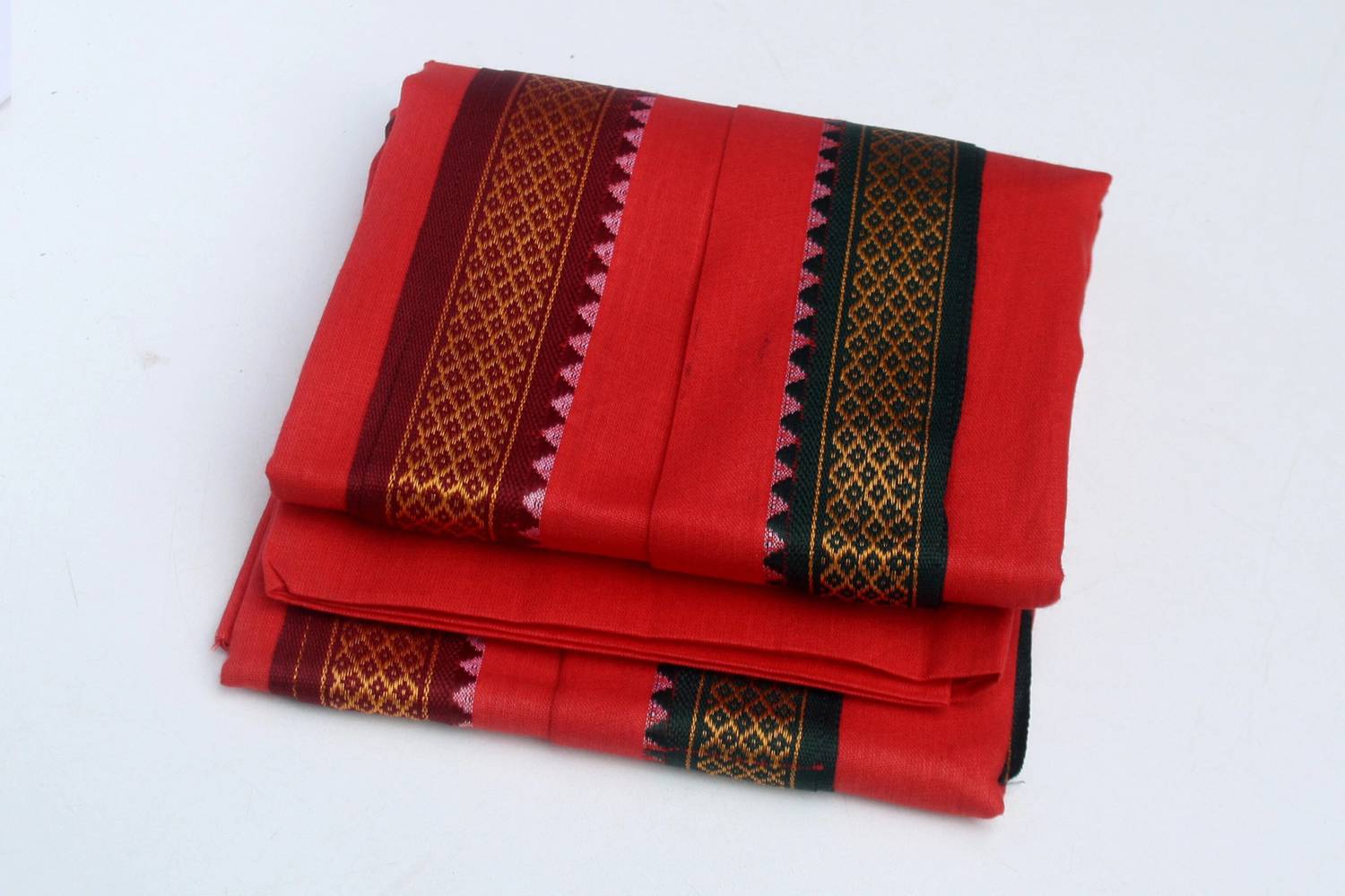 Akhil Cotton 300 GSM Bath, Hand, Face Gamcha Set