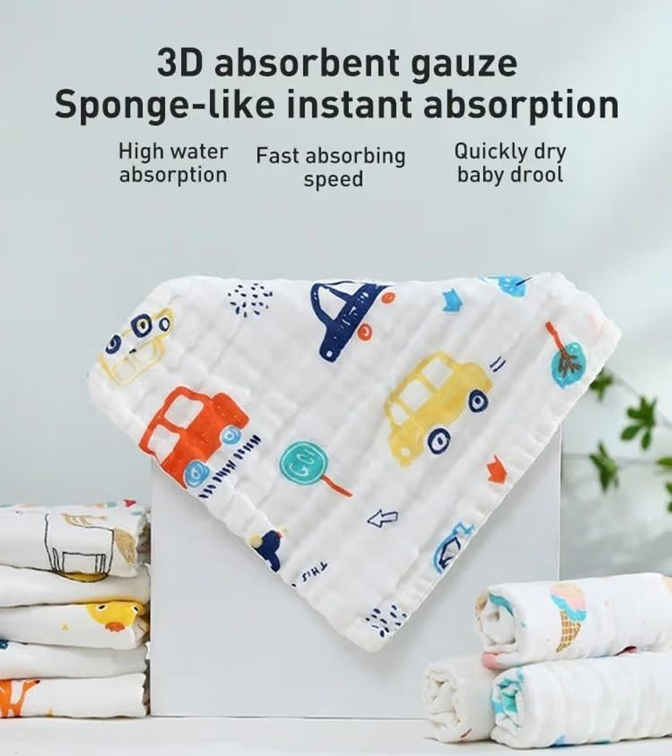 Image of minglekids Cotton 500 GSM Bath, Face, Hand Towel