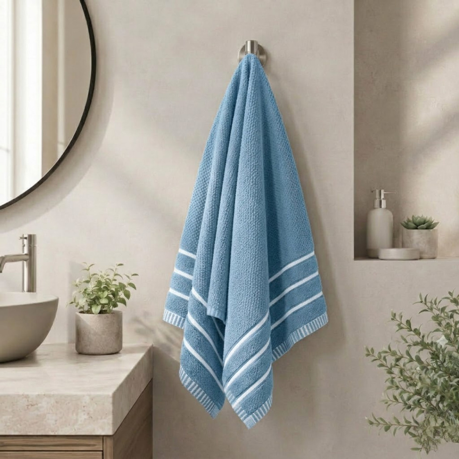 Image of TURBOMAX Cotton 490 GSM Bath Towel