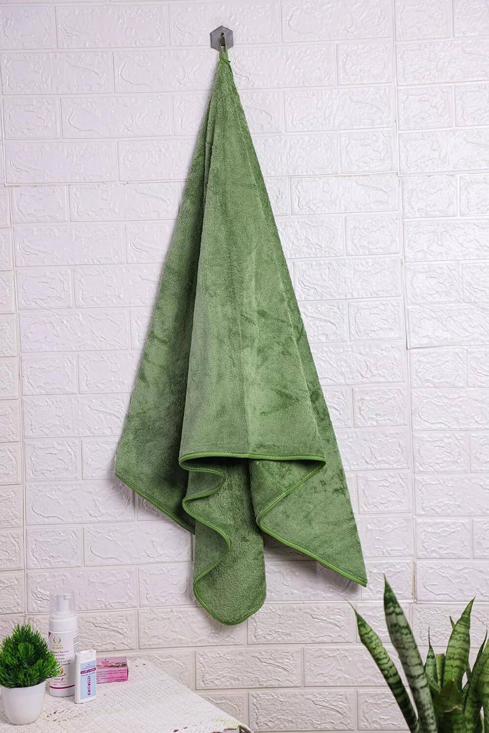KRIOVELLEA Microfiber 500 GSM Towel Pack of 2 - Image 2