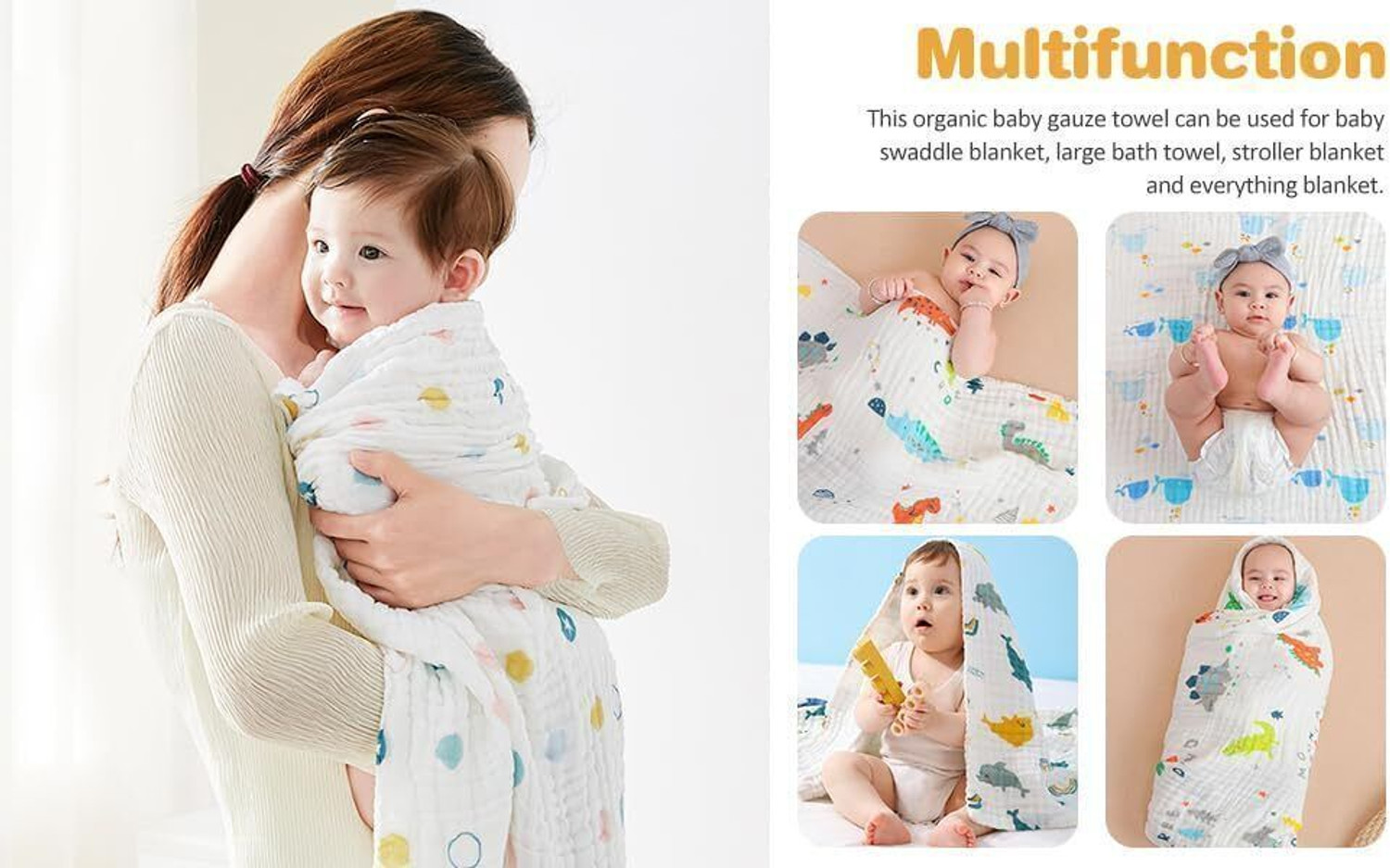 Image of Little Boo Cotton 250 GSM Bath Towel