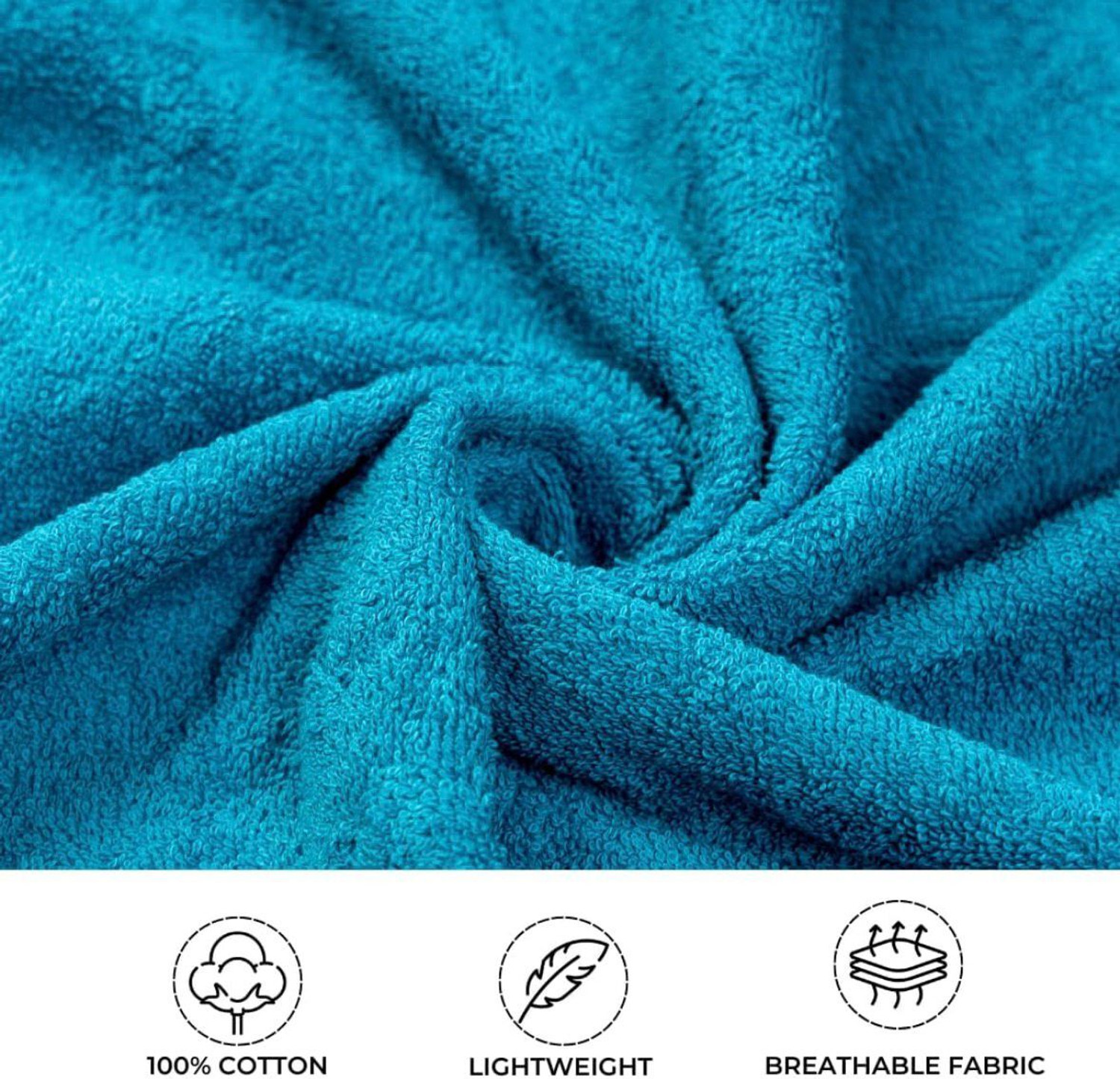 Image of THEVIBEESSENCE Cotton 300 GSM Bath Towel