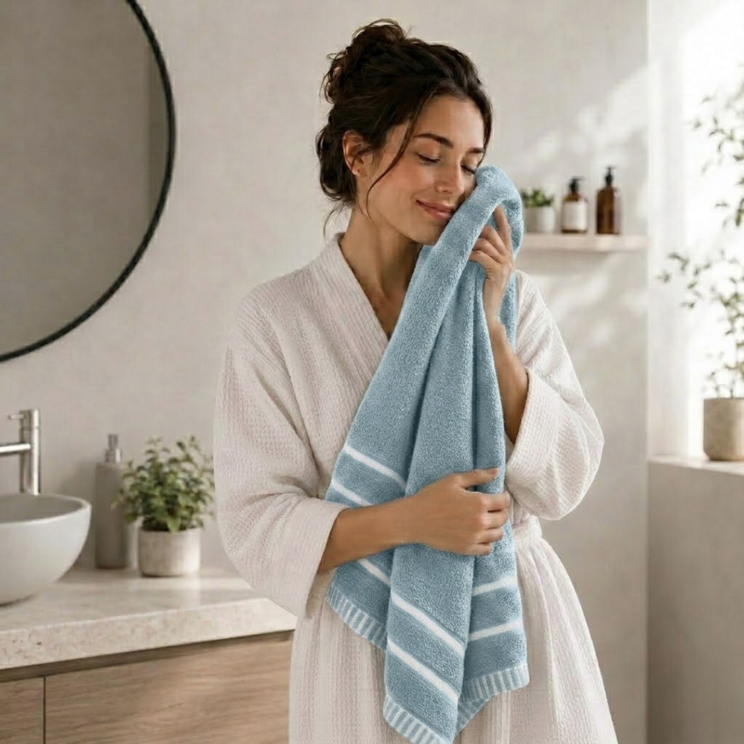 Image of TURBOMAX Cotton 490 GSM Bath Towel