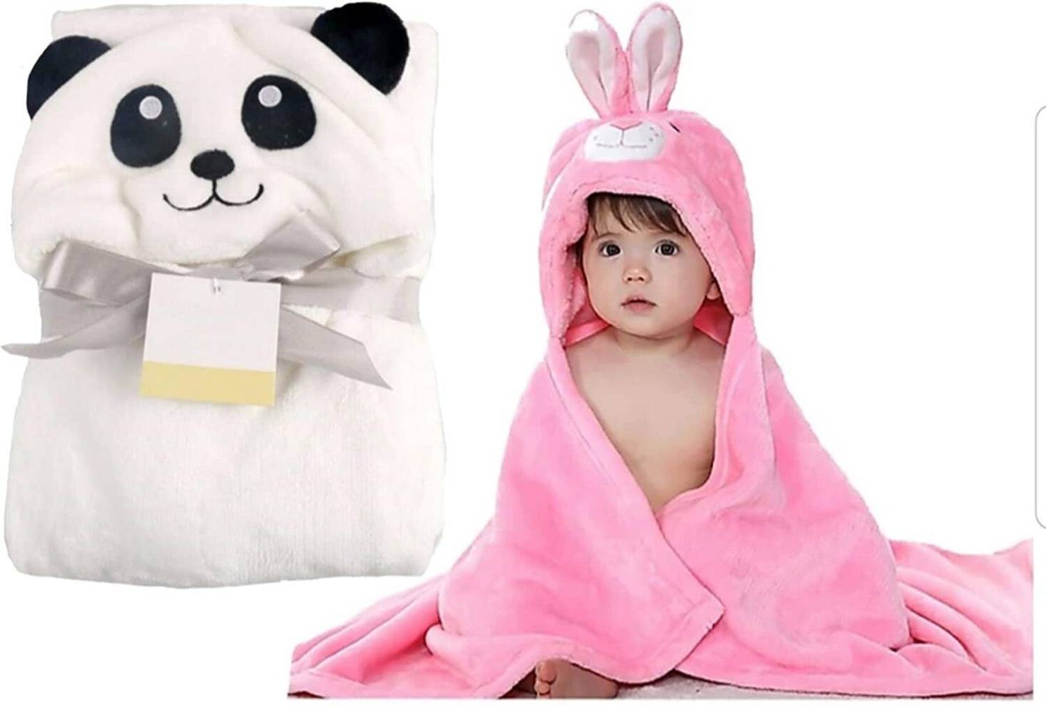 BABY ZONE Microfiber 400 GSM Bath Towel Set