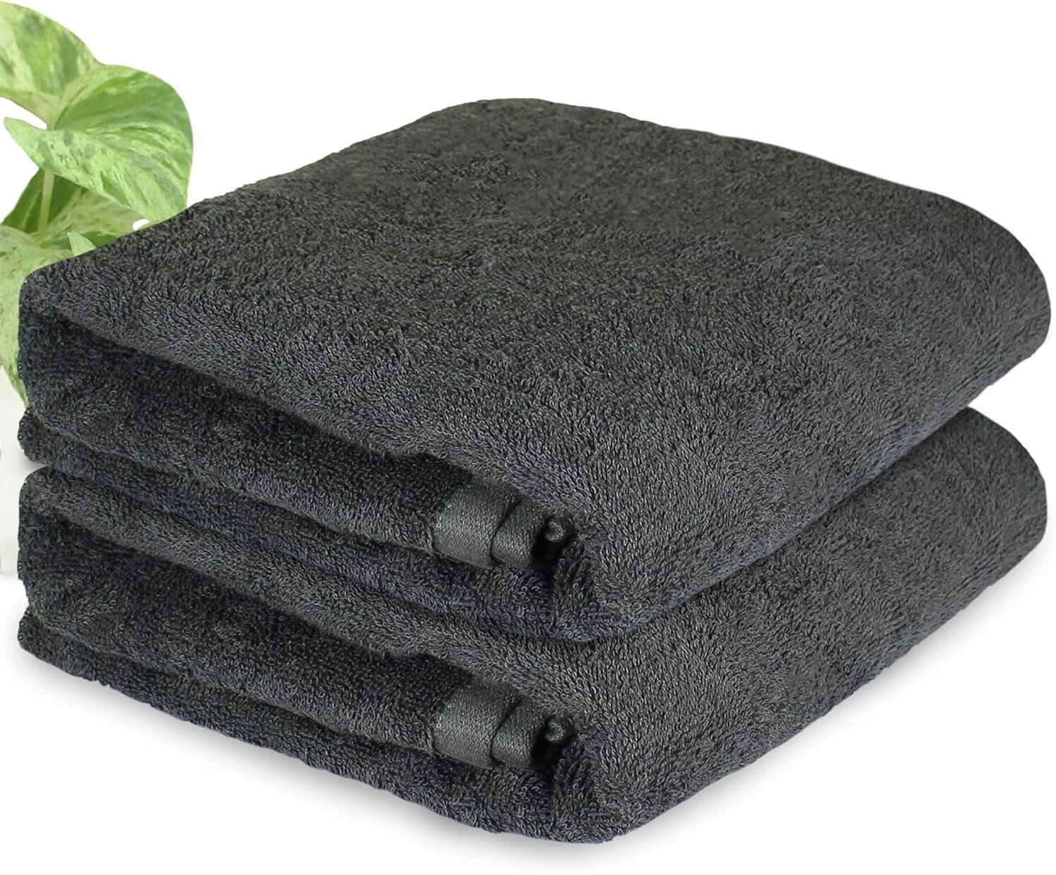 Image of GVB Aloe Vera, Bamboo, Banana Fiber, Cotton, Microfiber, Polycotton, Terry Cotton 400 GSM Bath Towel