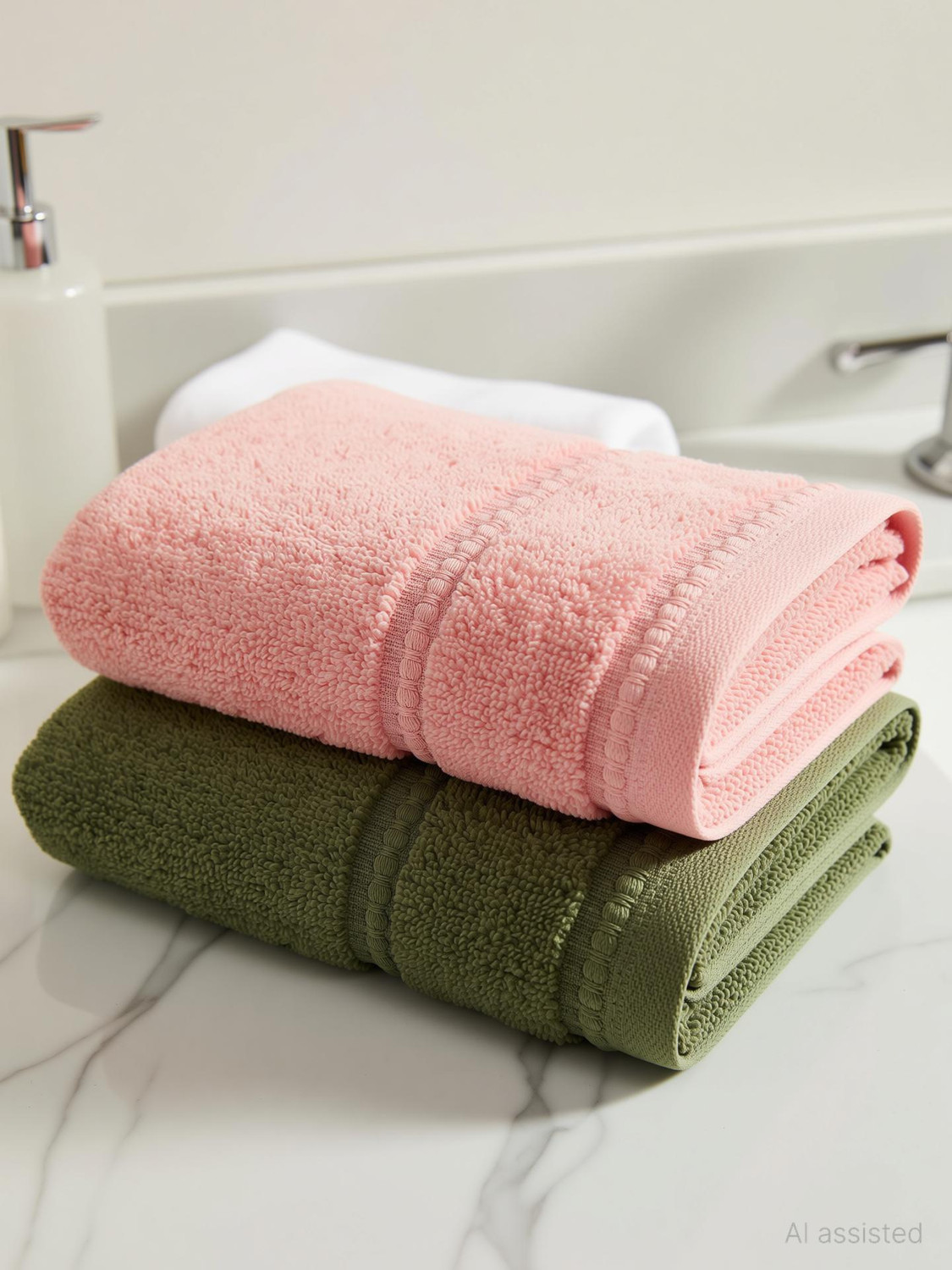 Image of HOUSE OF TERRY Cotton 400 GSM Hand Towel Set