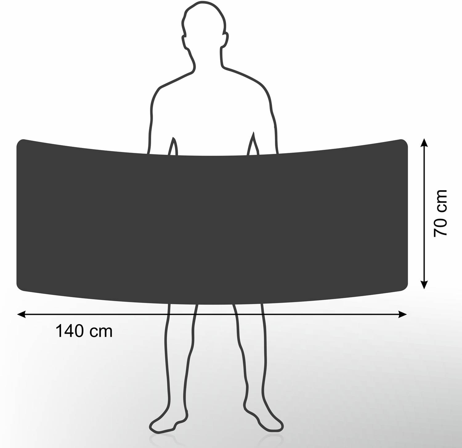 Satisfyn Microfiber 500 GSM Bath Towel - Image 2