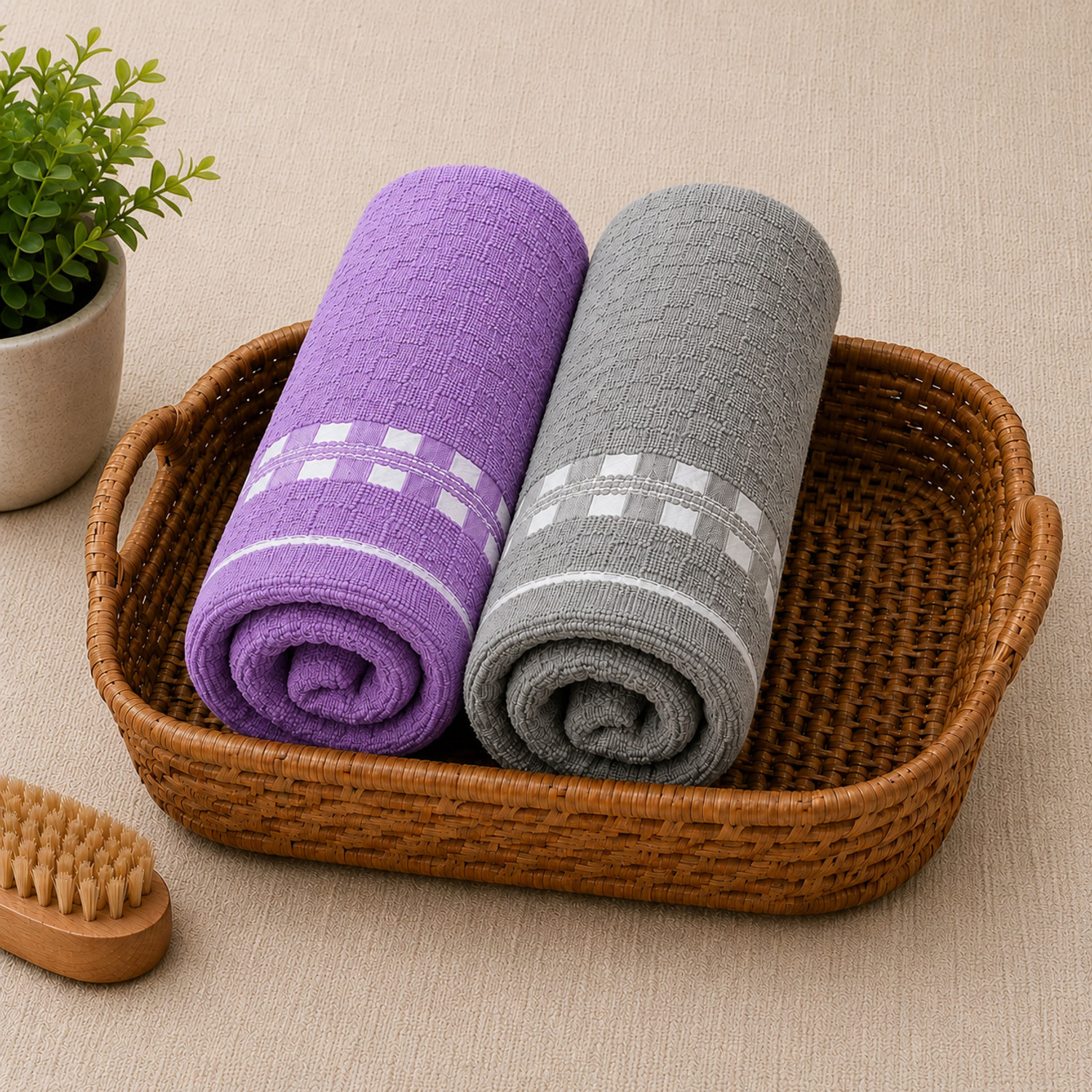 Image of TURBOMAX Cotton 490 GSM Face, Hand Towel