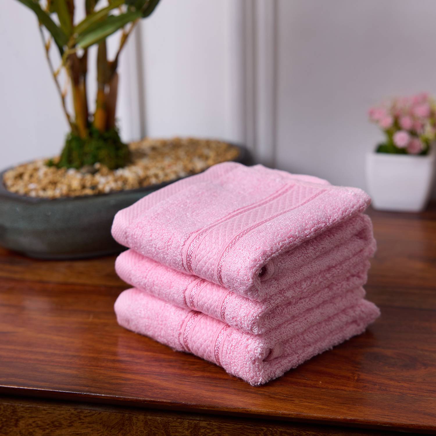 Bamboo Soul Bamboo 550 GSM Face Towel Set