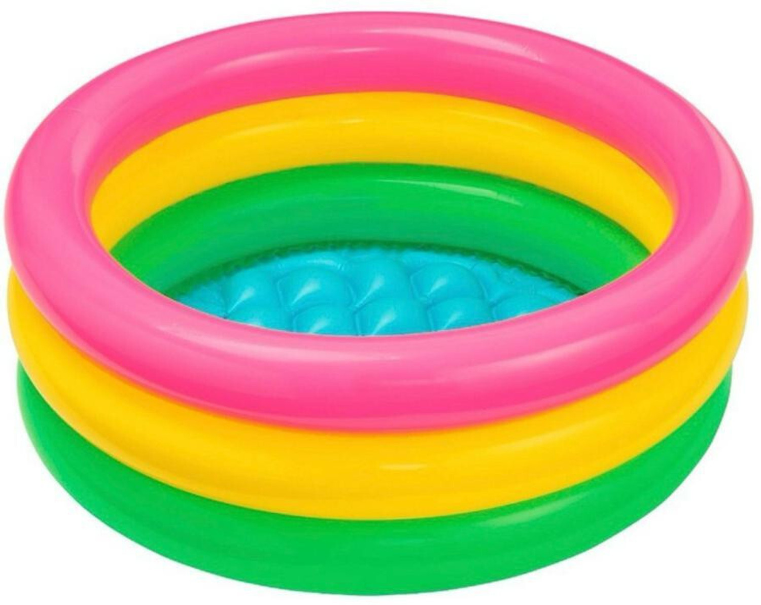 Image of HouseOfCommon 2ft Baby Pool Bath Water Tub for Kids Soft Inflatable Kid's, Kid's Swimming Tub