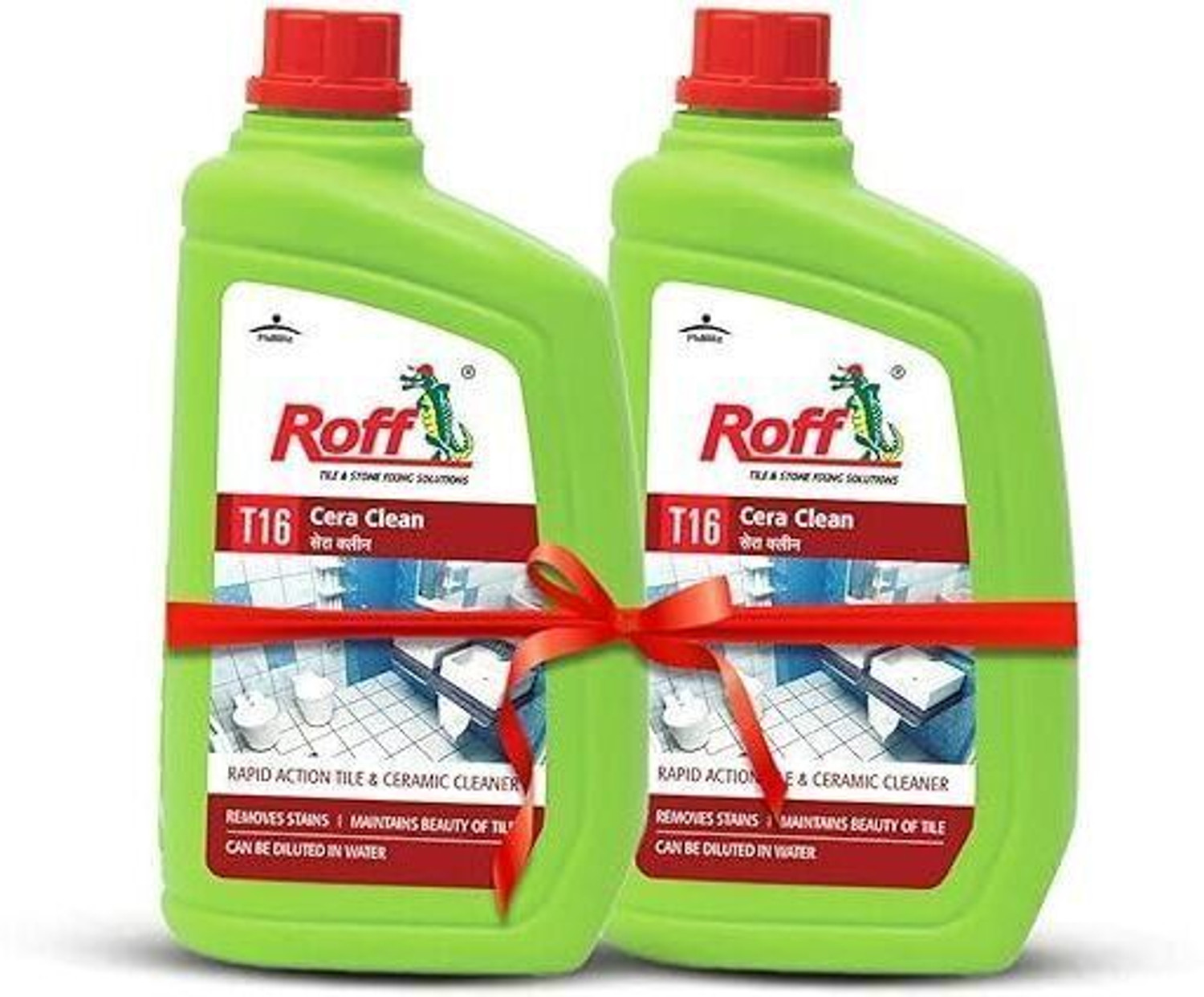 Image of Pidilite Roff Cera Clean Tile, Ceramic Cleaner, removes stubborn stains Citrus