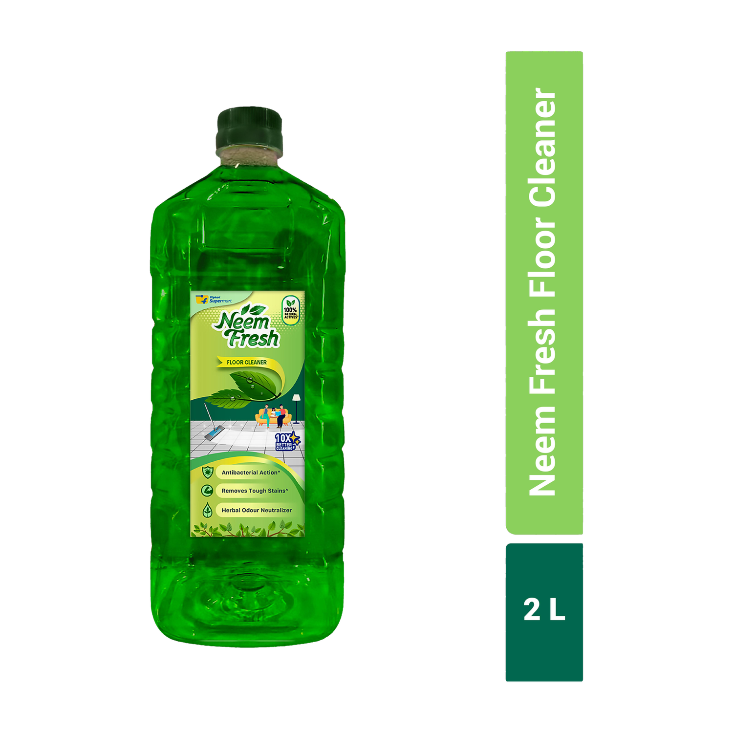 Image of Flipkart Supermart Natural Floor Disinfectant - Herbal