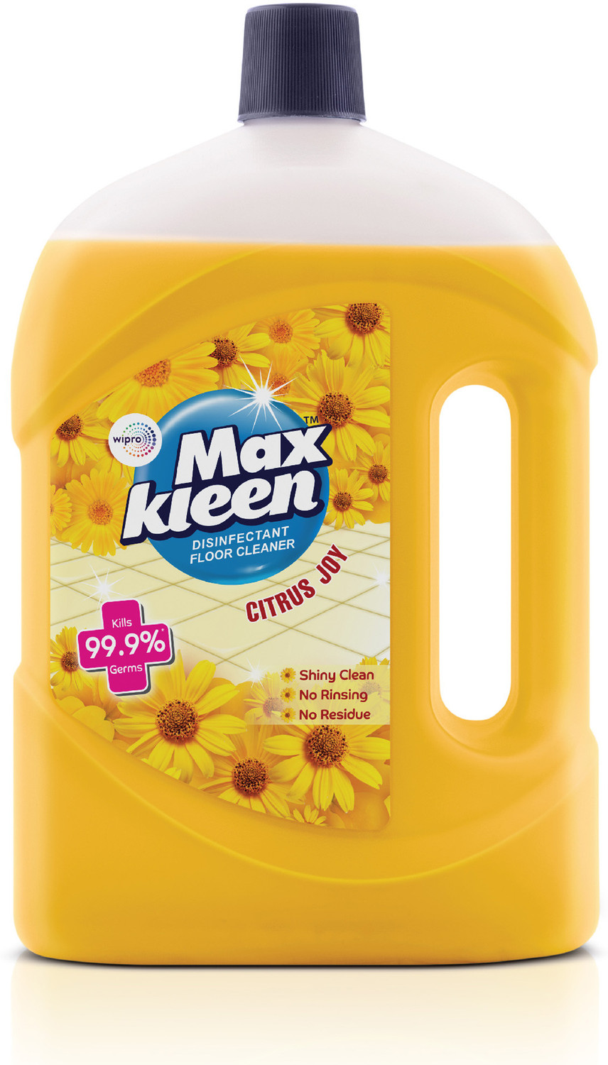 Image of Maxkleen Citrus Joy Disinfectant Floor Cleaner with 99.9% Germ Protection Citrus
