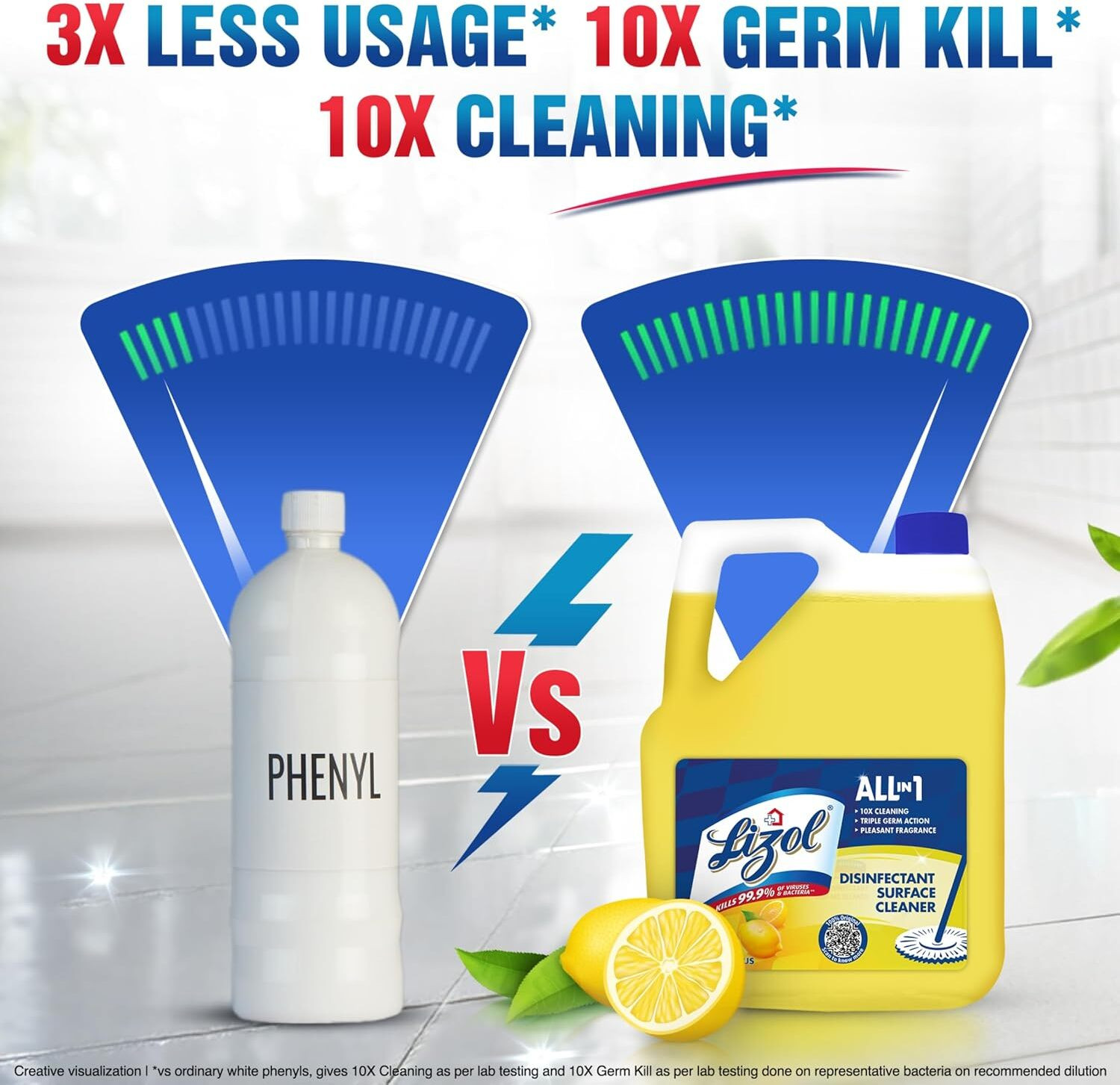 Image of lizoll Lizol Disinfectant Surface Lemon
