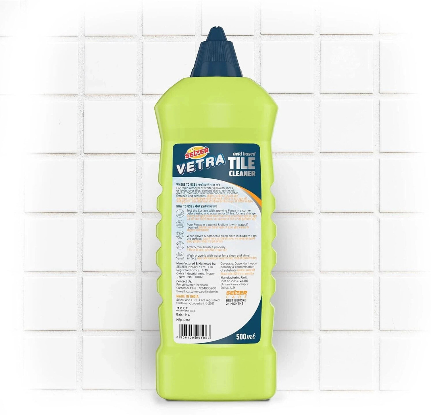 Image of SELZER Tile Cleaner | Remove Tough spots -