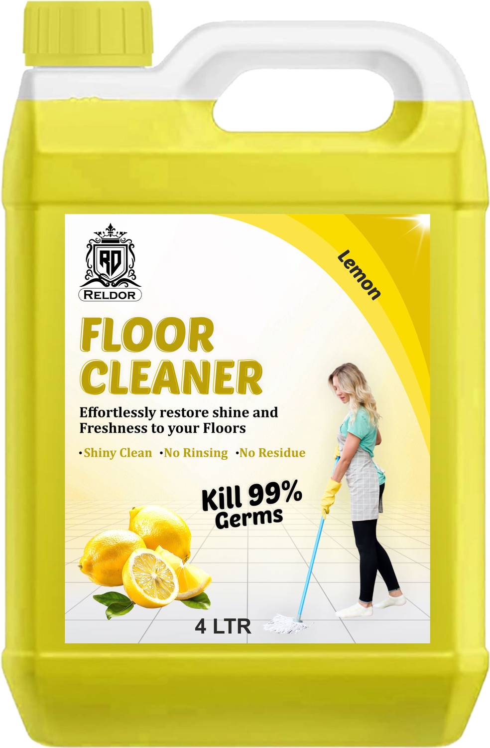 RELDOR Tile, Floor & Ceramic Cleaner, Multi-surface Bathroom Cleaner Kills 99.9% Germs Lemon Price in India - Buy RELDOR Tile, Floor & Ceramic Cleaner, Multi-su