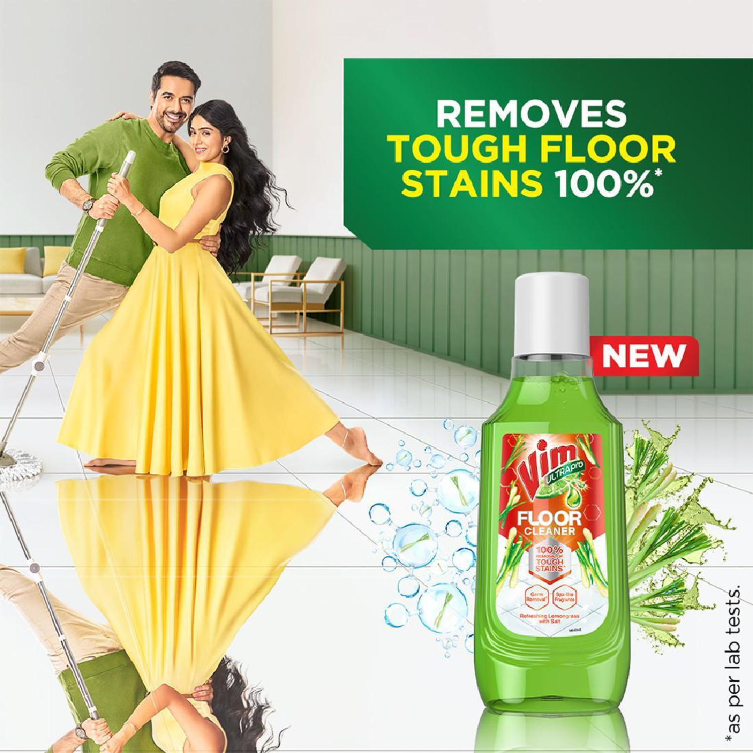 Image of Vim Floor Cleaner - Lemongrass