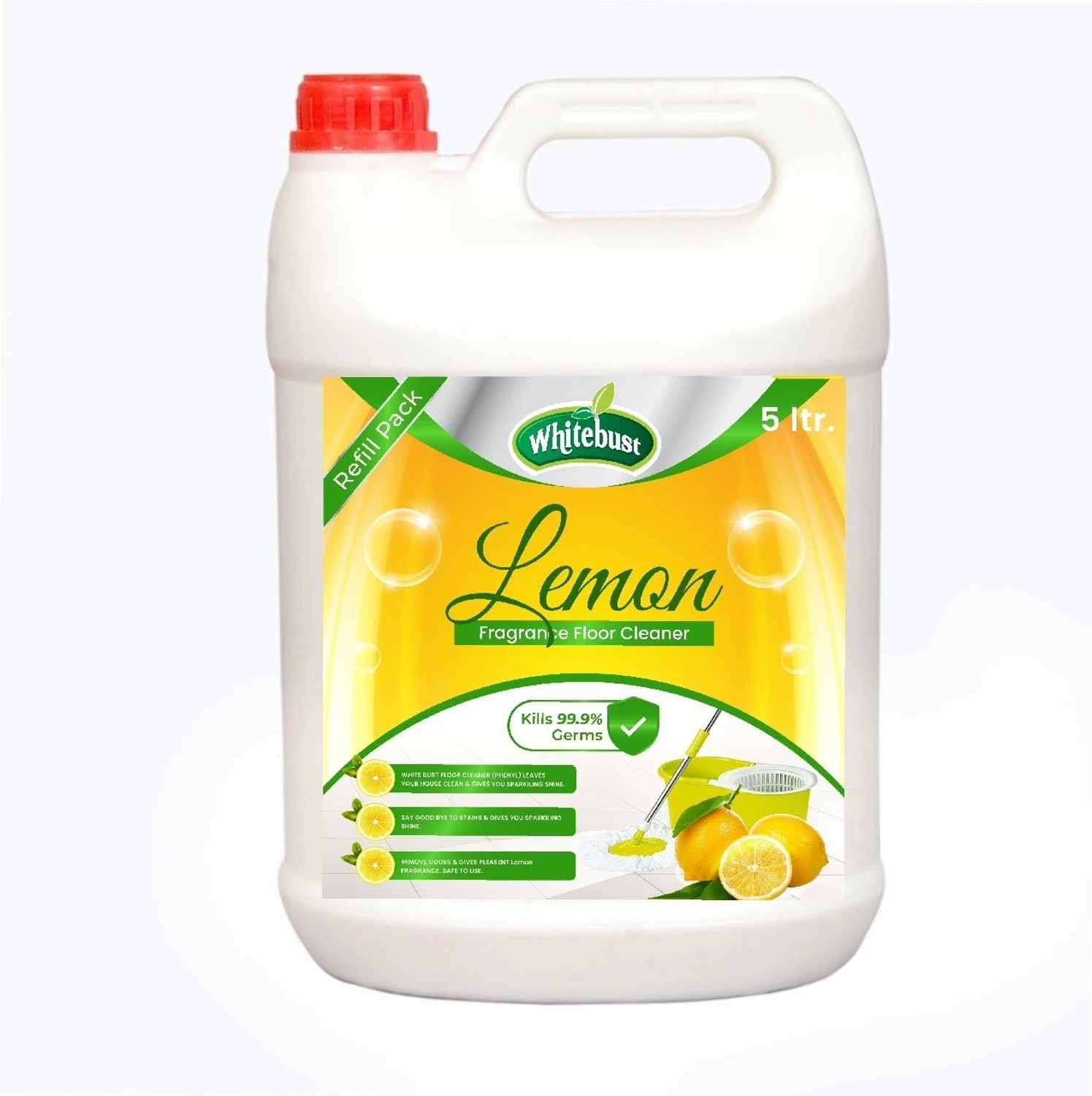 Image of Whitebust Floor Cleaner Phenyl Lemon