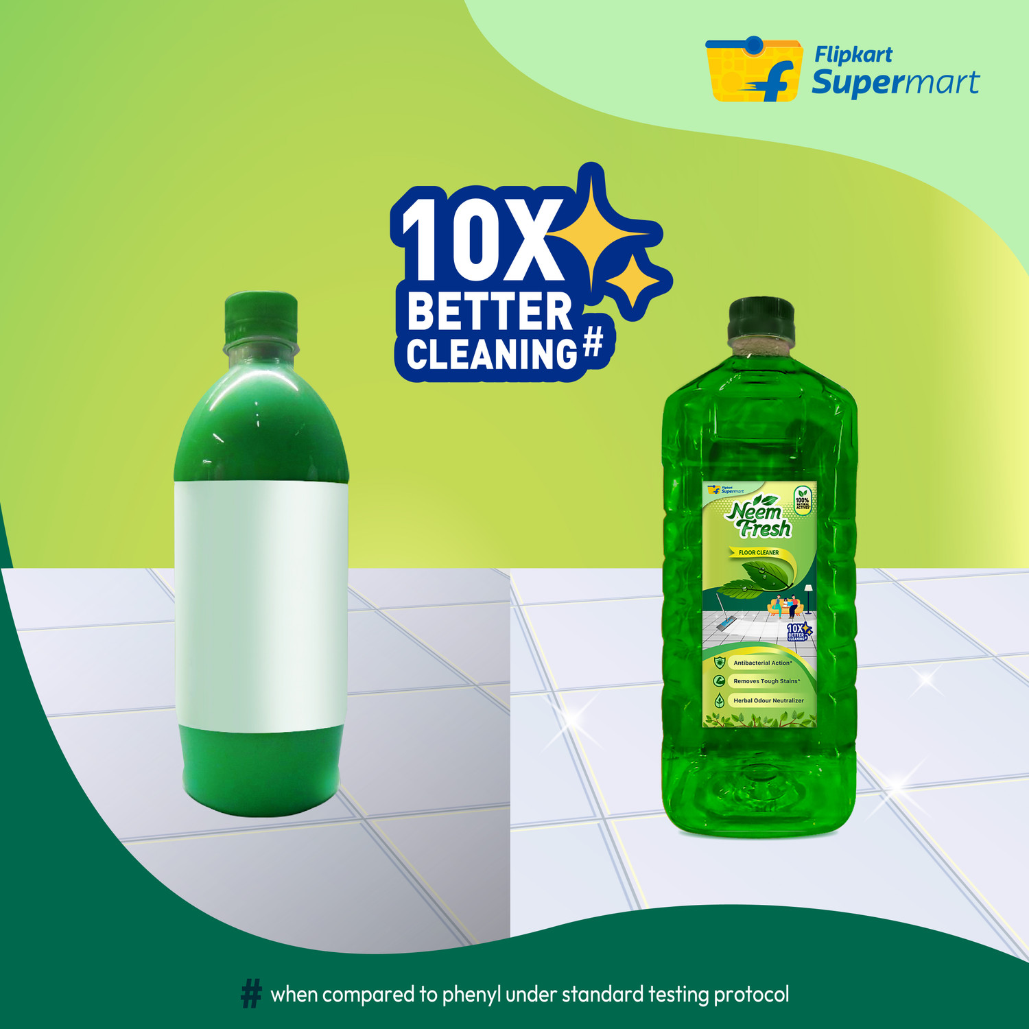 Image of Flipkart Supermart Natural Floor Disinfectant - Herbal