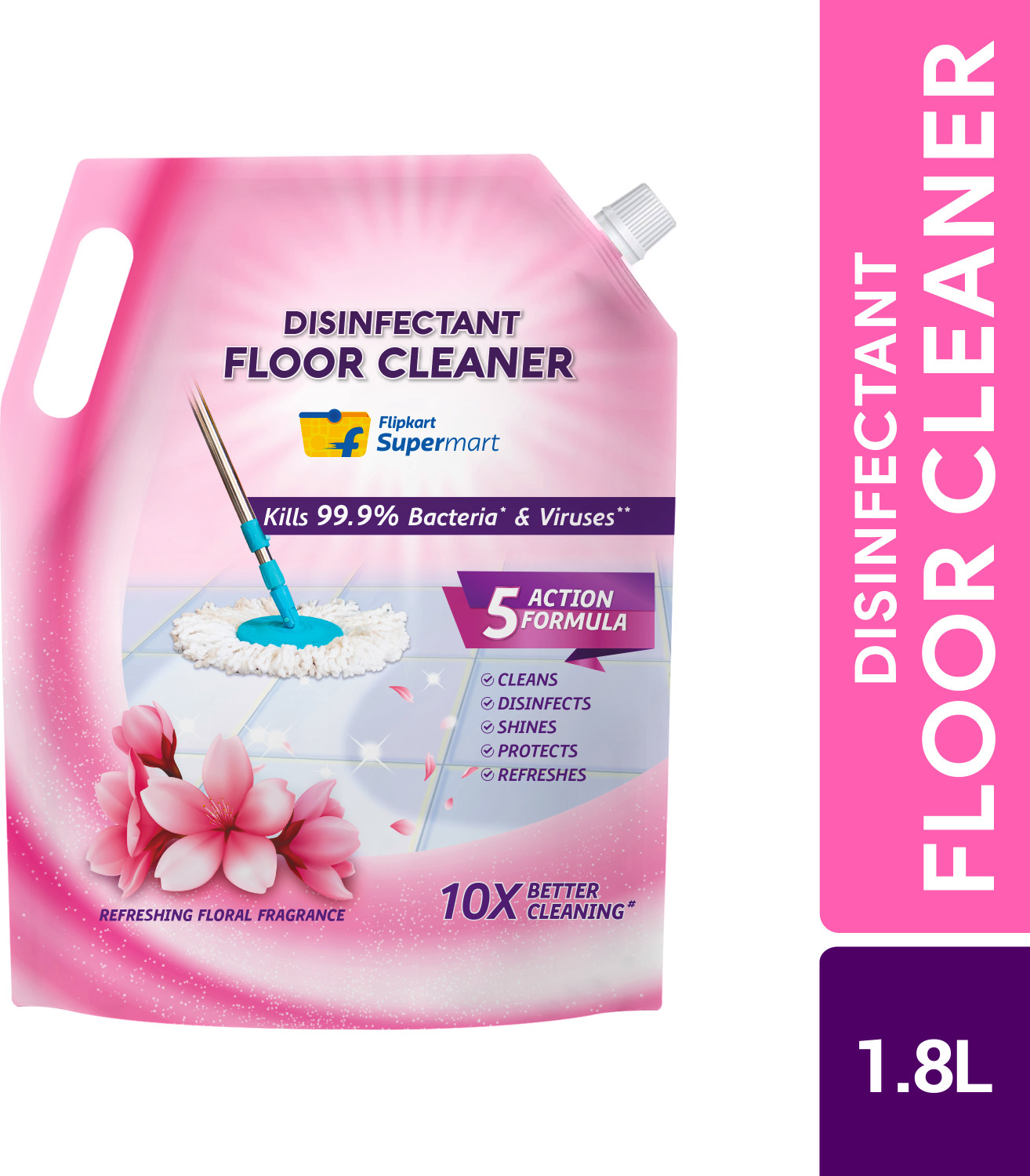 Image of Flipkart Supermart Disinfectant Surface Cleaner Floral