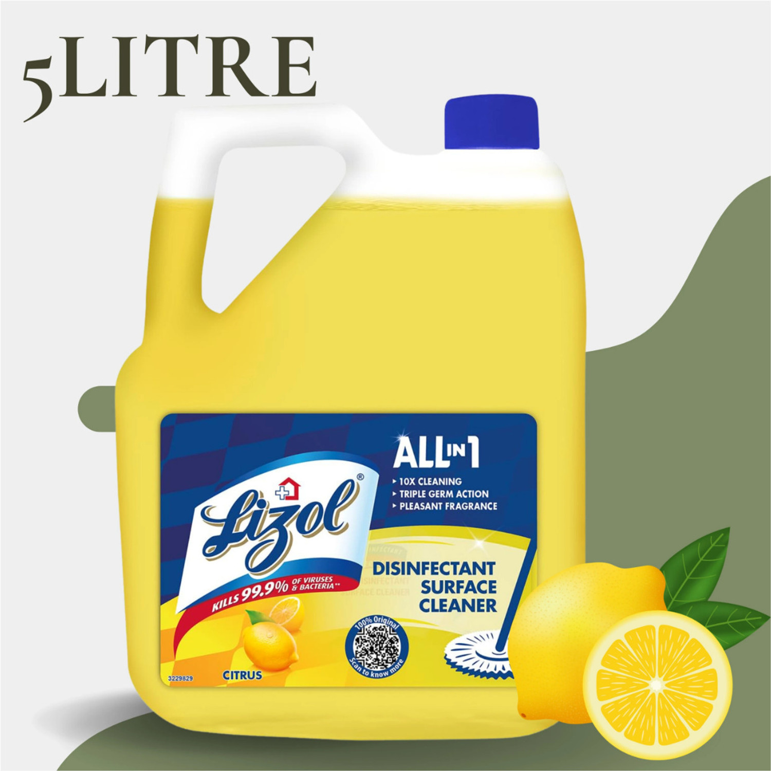 Image of lizoll Lizol Disinfectant Surface Lemon