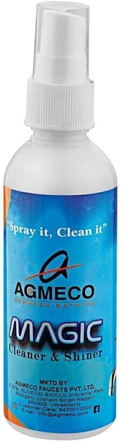 AGMECO Tap cleaner spray Hard Water Stain Remover Bathroom Shower N/A